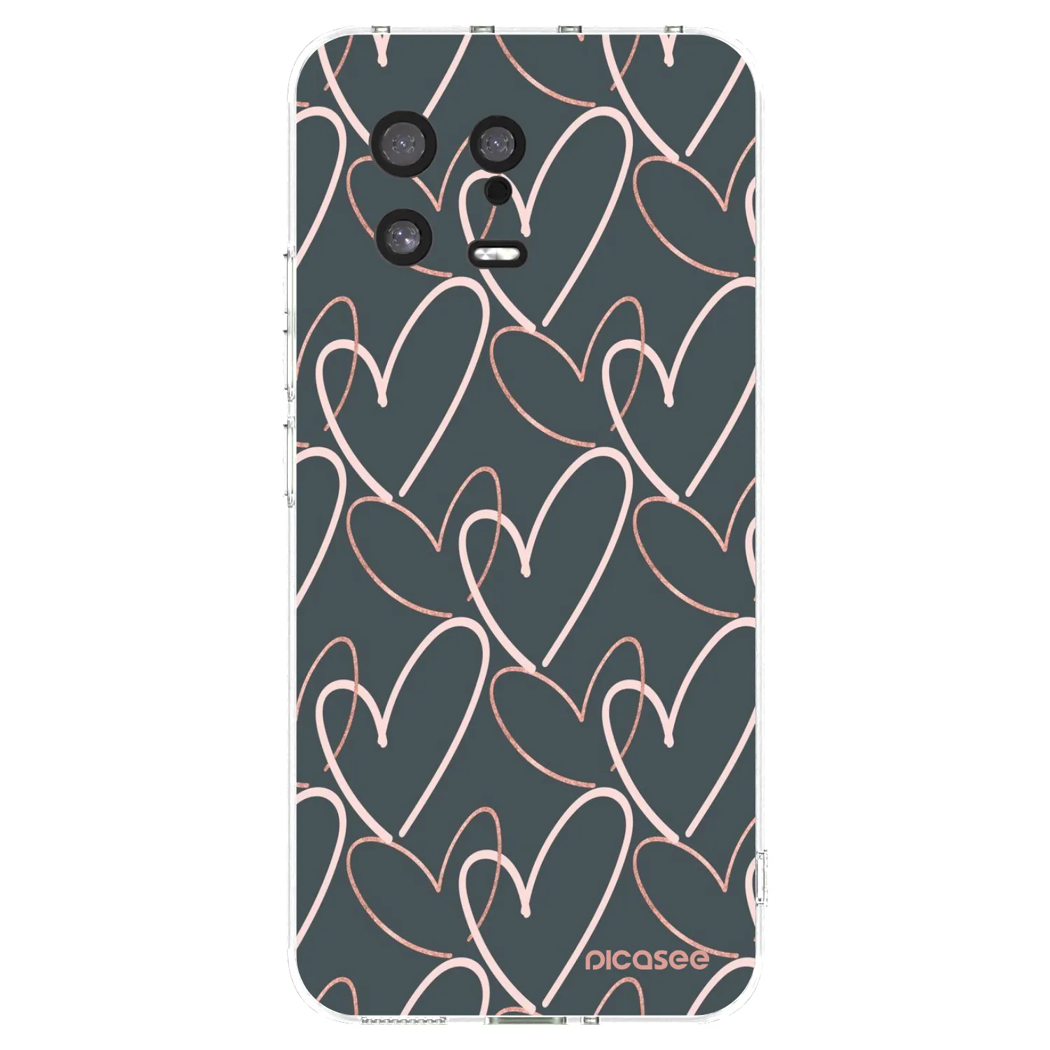 Picasee husă transparentă din silicon pentru Xiaomi 13 - Lots of love