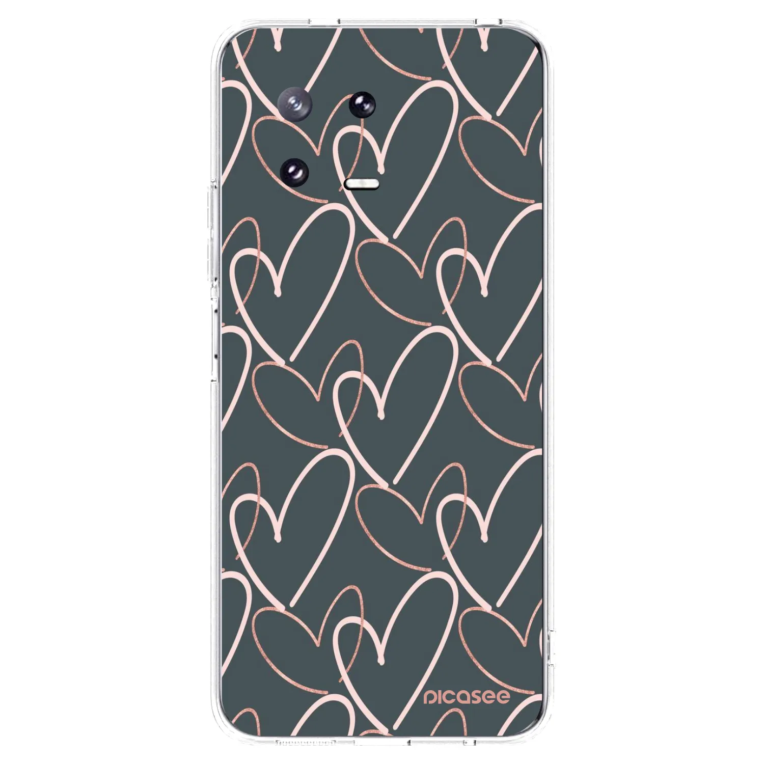 Picasee husă transparentă din silicon pentru Xiaomi 13 Pro - Lots of love