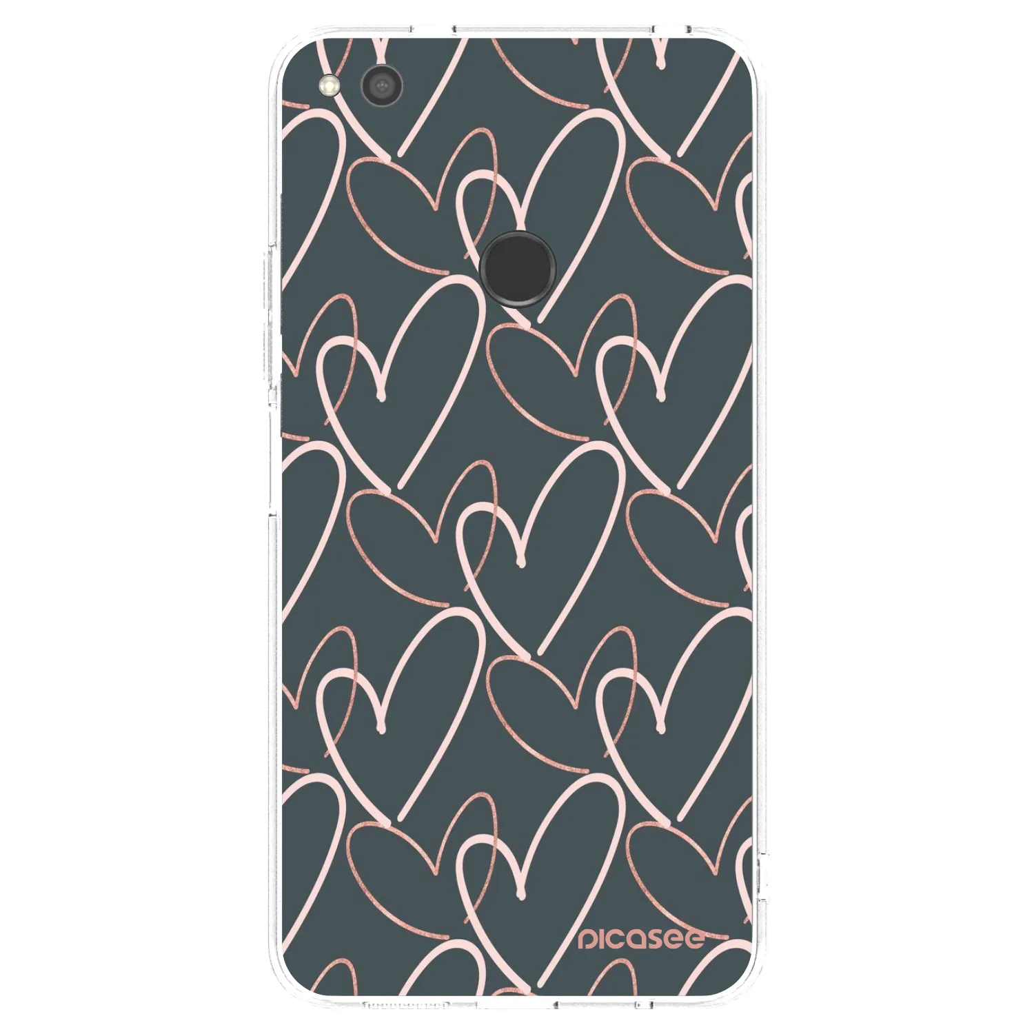 Picasee husă transparentă din silicon pentru Huawei P9 Lite 2017 - Lots of love