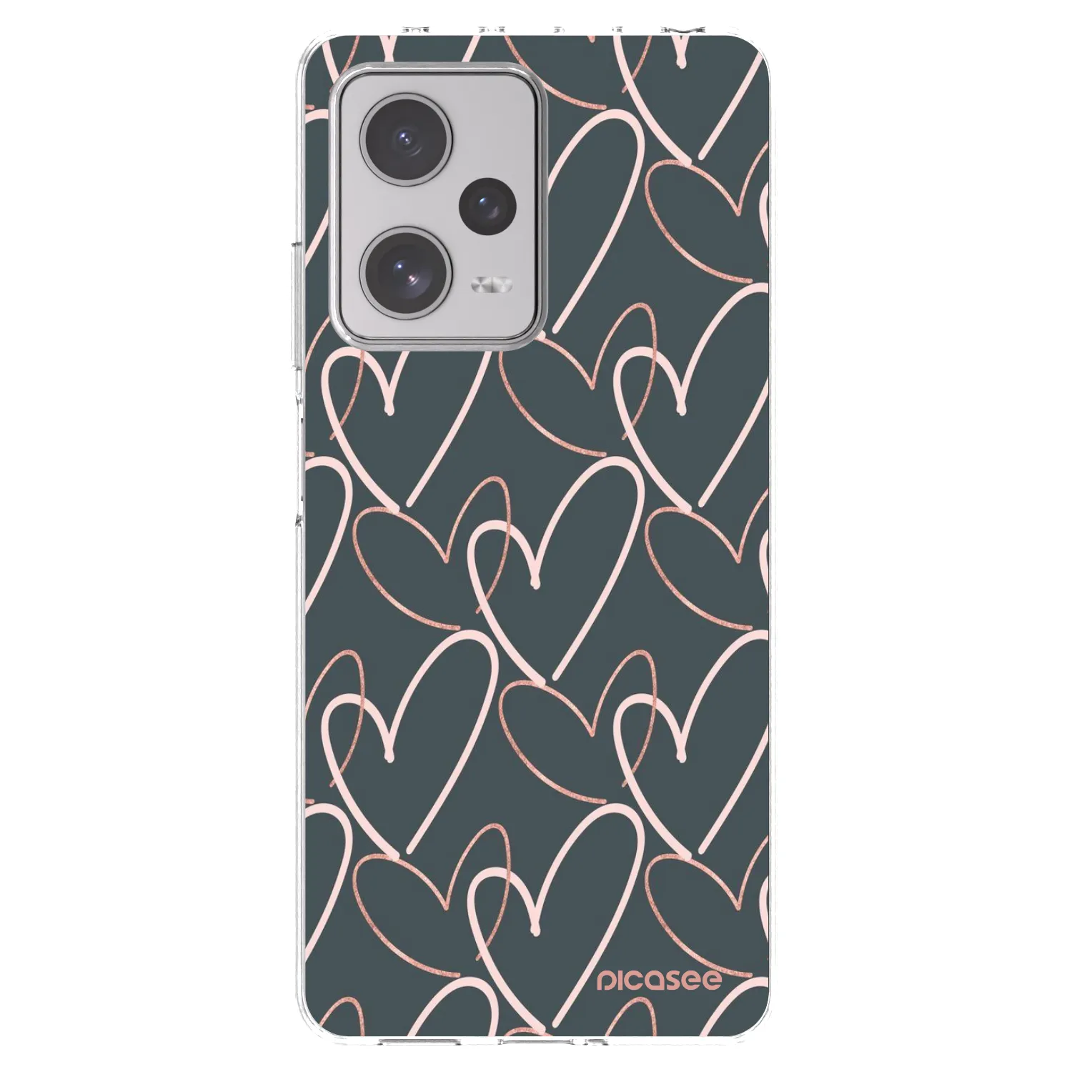 Picasee husă transparentă din silicon pentru Xiaomi Redmi Note 12 Pro+ 5G - Lots of love