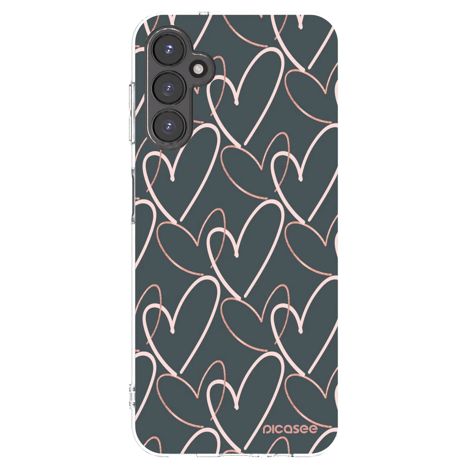 Picasee husă transparentă din silicon pentru Samsung Galaxy A14 5G A146P - Lots of love
