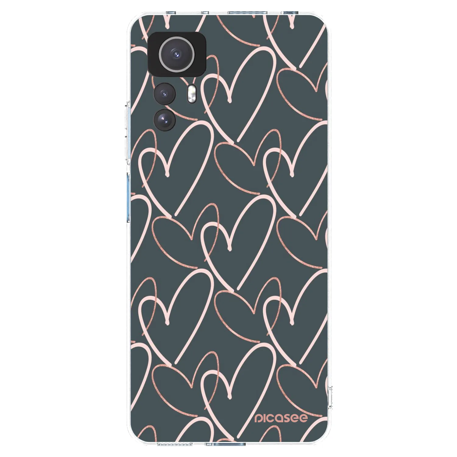 Picasee husă transparentă din silicon pentru Xiaomi Redmi Note 12S - Lots of love