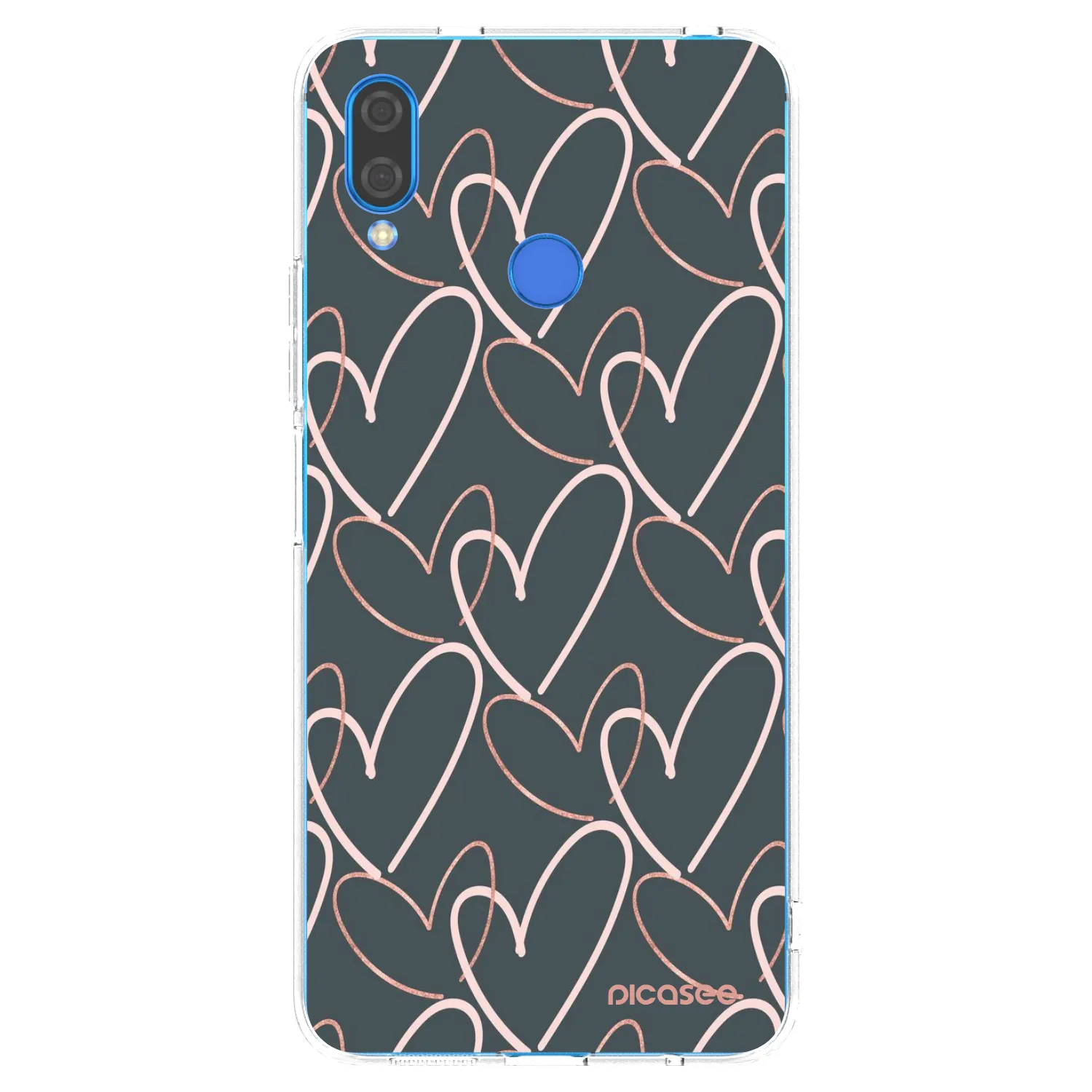 Picasee husă transparentă din silicon pentru Huawei Nova 3 - Lots of love