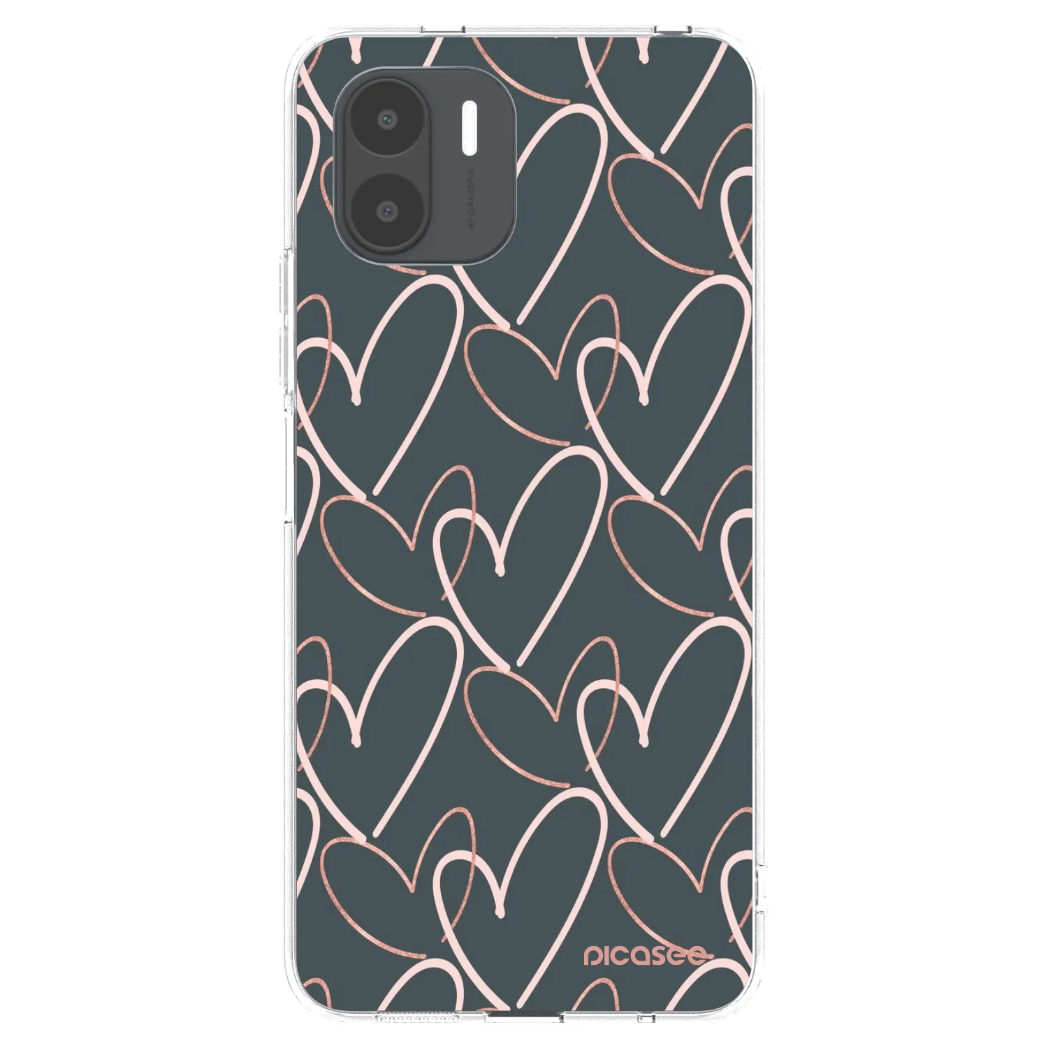 Picasee husă transparentă din silicon pentru Xiaomi Redmi A2 - Lots of love