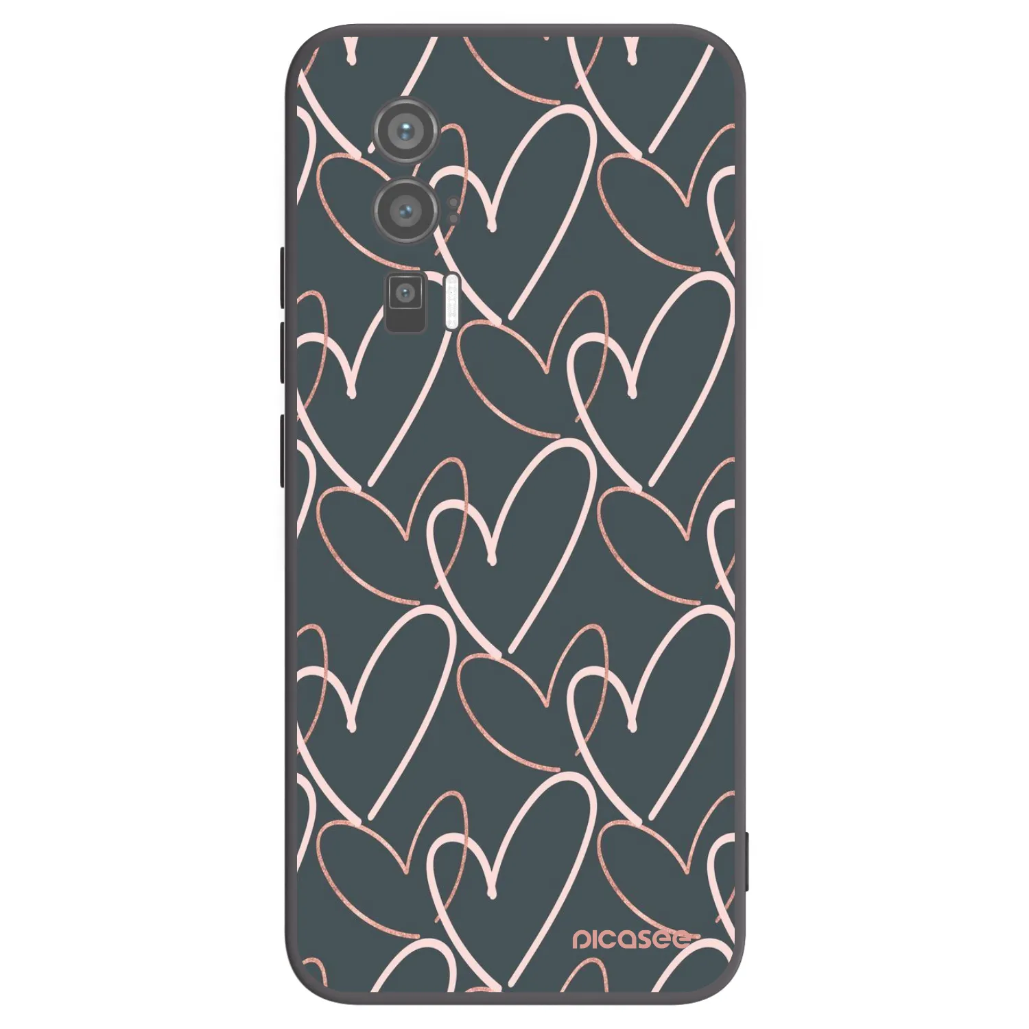 Picasee husă neagră din silicon pentru Xiaomi Poco F5 Pro 5G - Lots of love