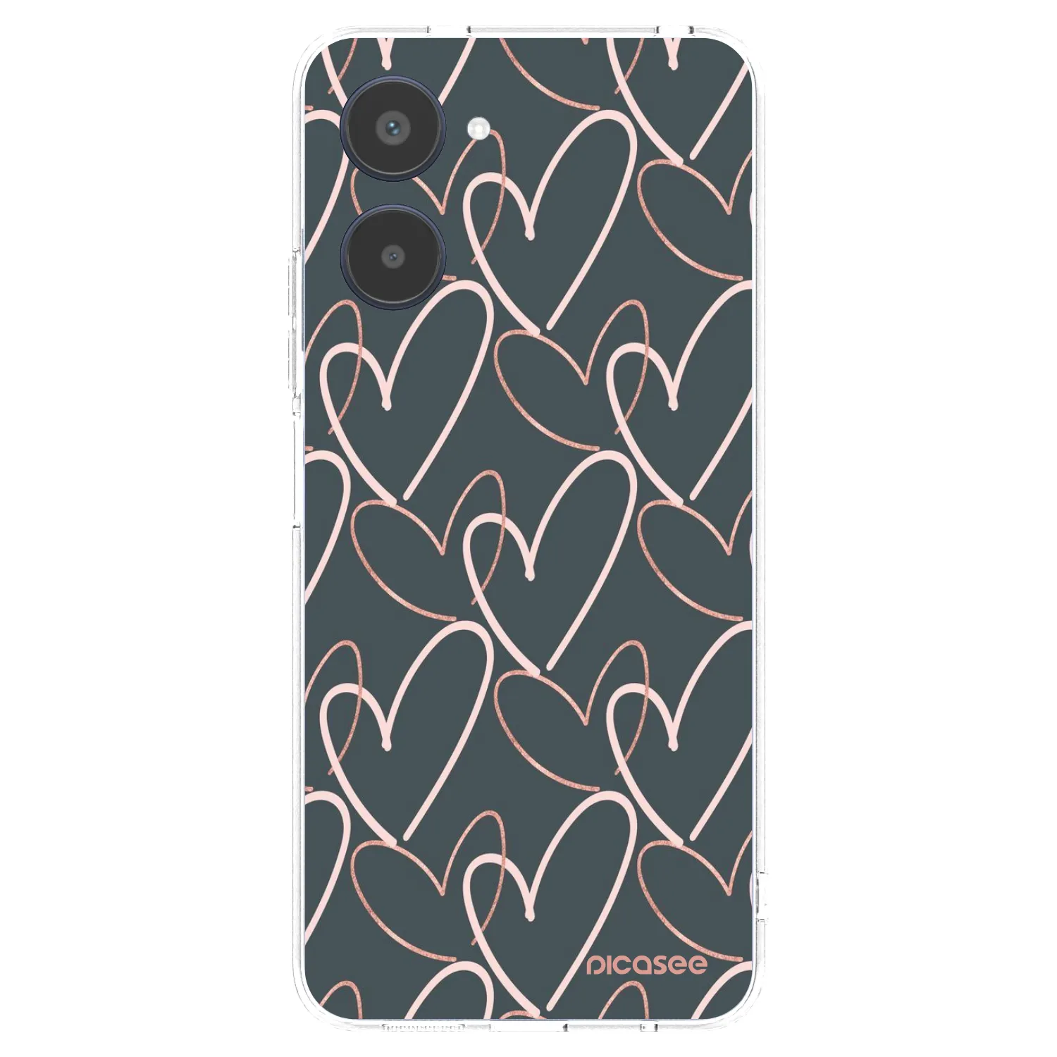 Picasee husă transparentă din silicon pentru Realme 10 4G - Lots of love