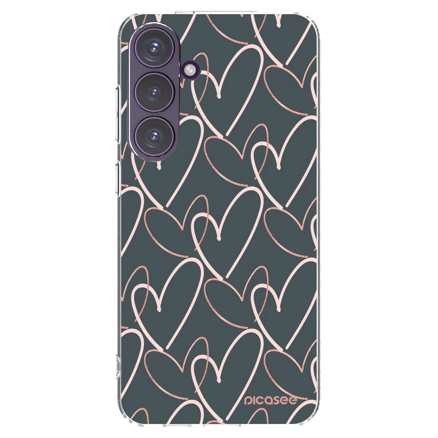 Picasee husă transparentă din silicon pentru Samsung Galaxy S24+ S926B 5G - Lots of love