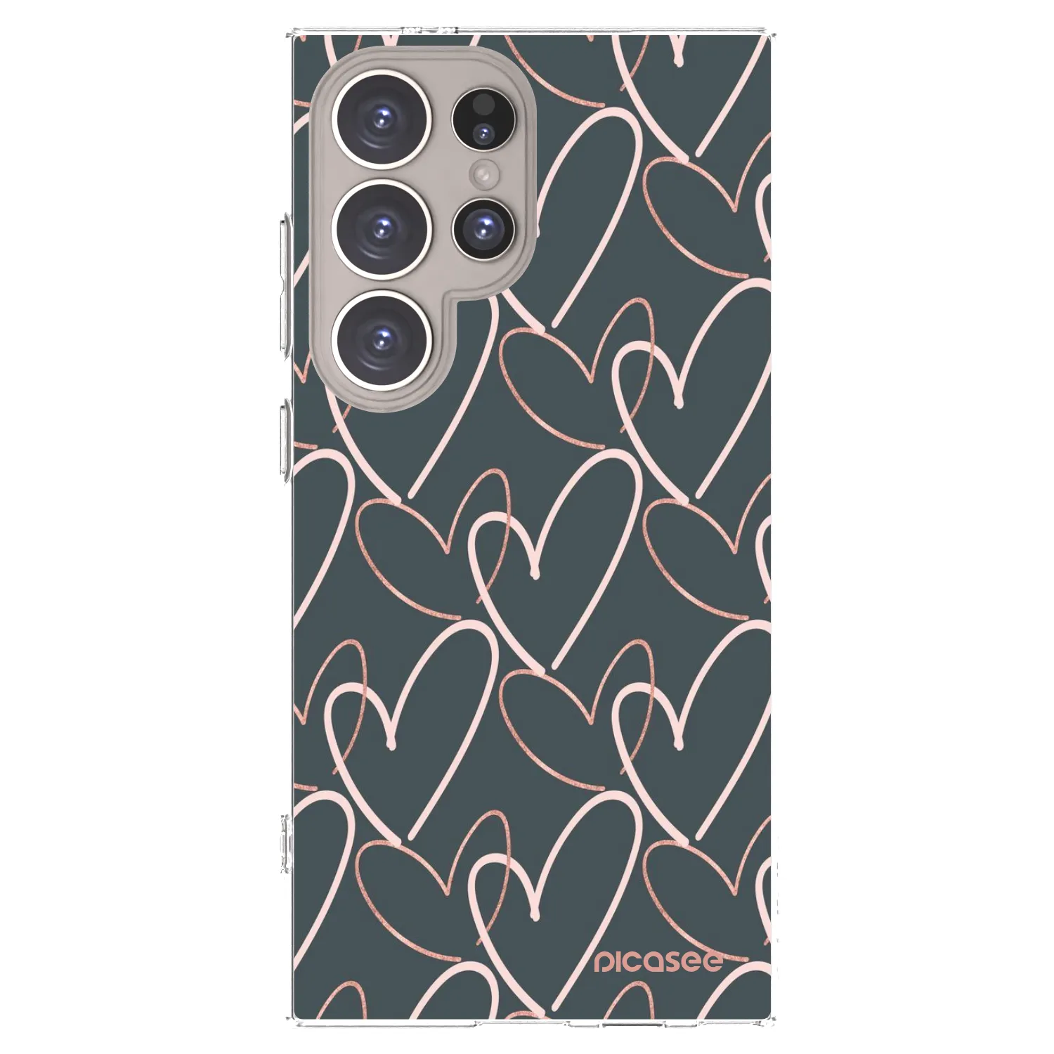 Picasee husă transparentă din silicon pentru Samsung Galaxy S24 Ultra S928B 5G - Lots of love