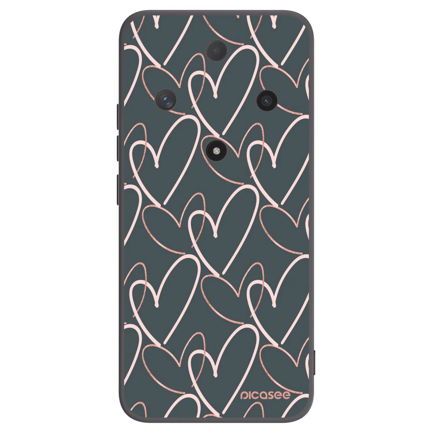 Picasee husă neagră din silicon pentru Honor Magic6 Lite 5G - Lots of love