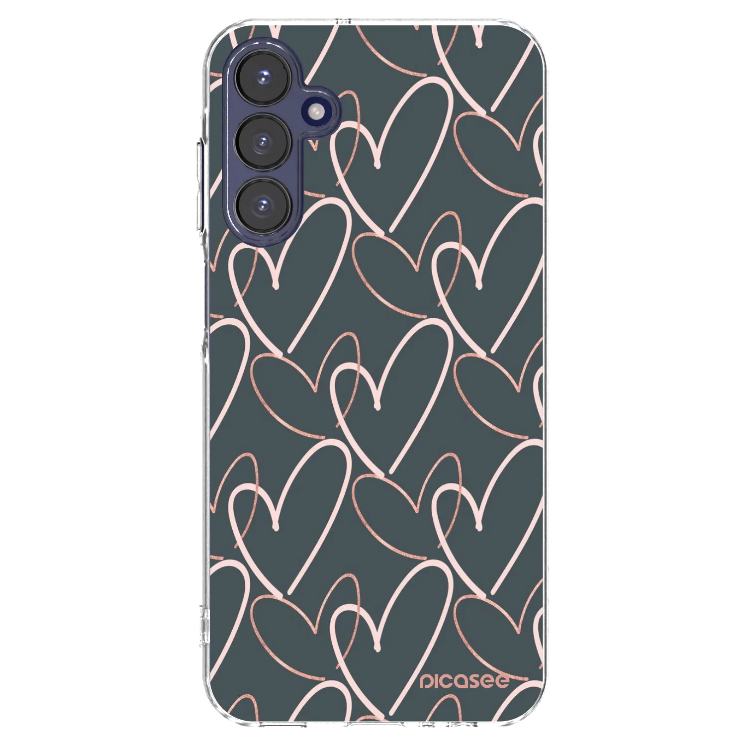 Picasee husă transparentă din silicon pentru Samsung Galaxy A15 A155F 4G - Lots of love