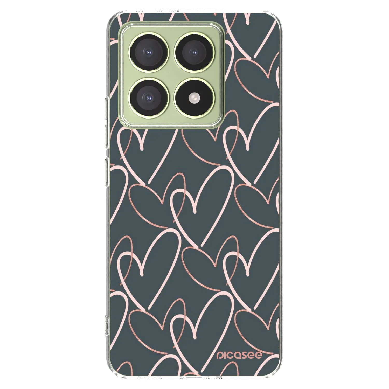 Picasee husă transparentă din silicon pentru Xiaomi 14T - Lots of love