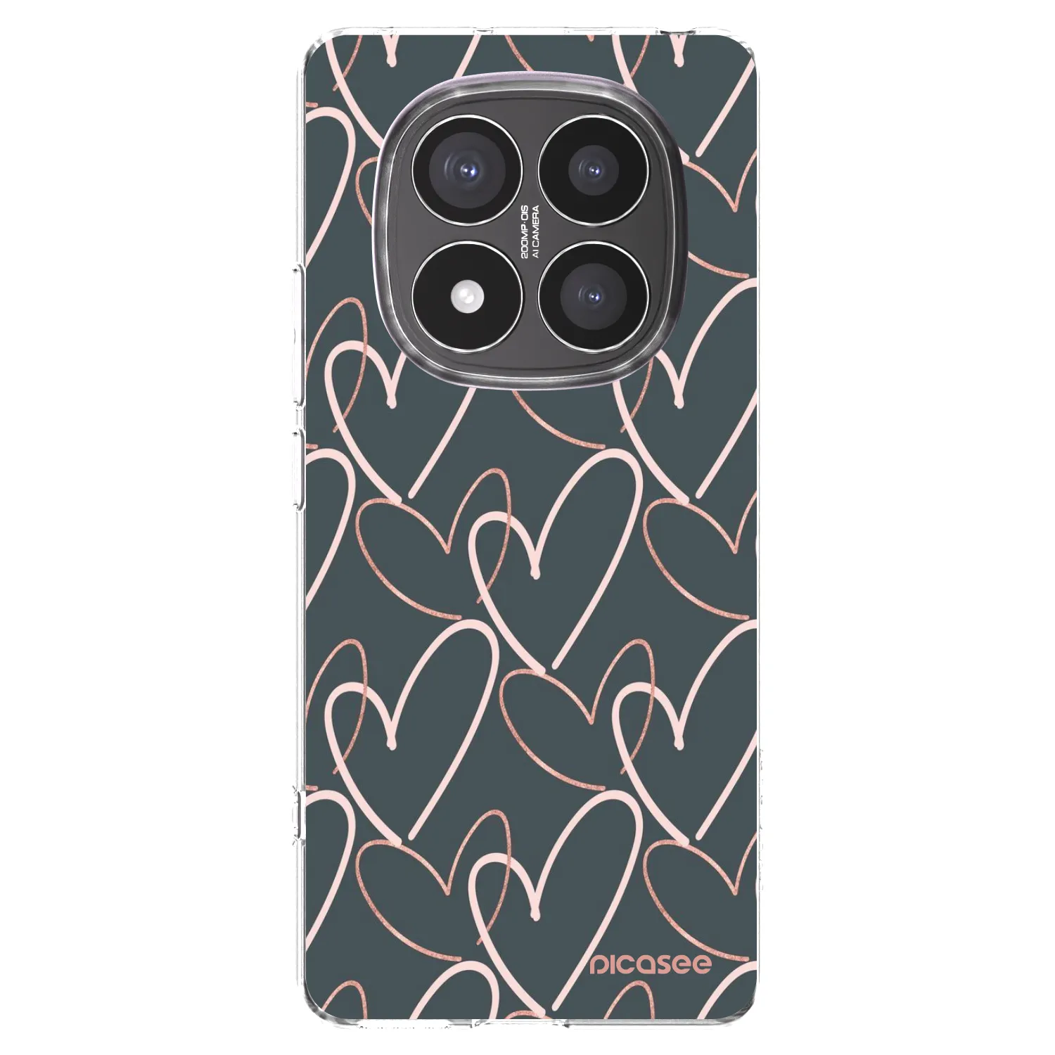 Picasee husă transparentă din silicon pentru Xiaomi Redmi Note 14 Pro+ 5G - Lots of love