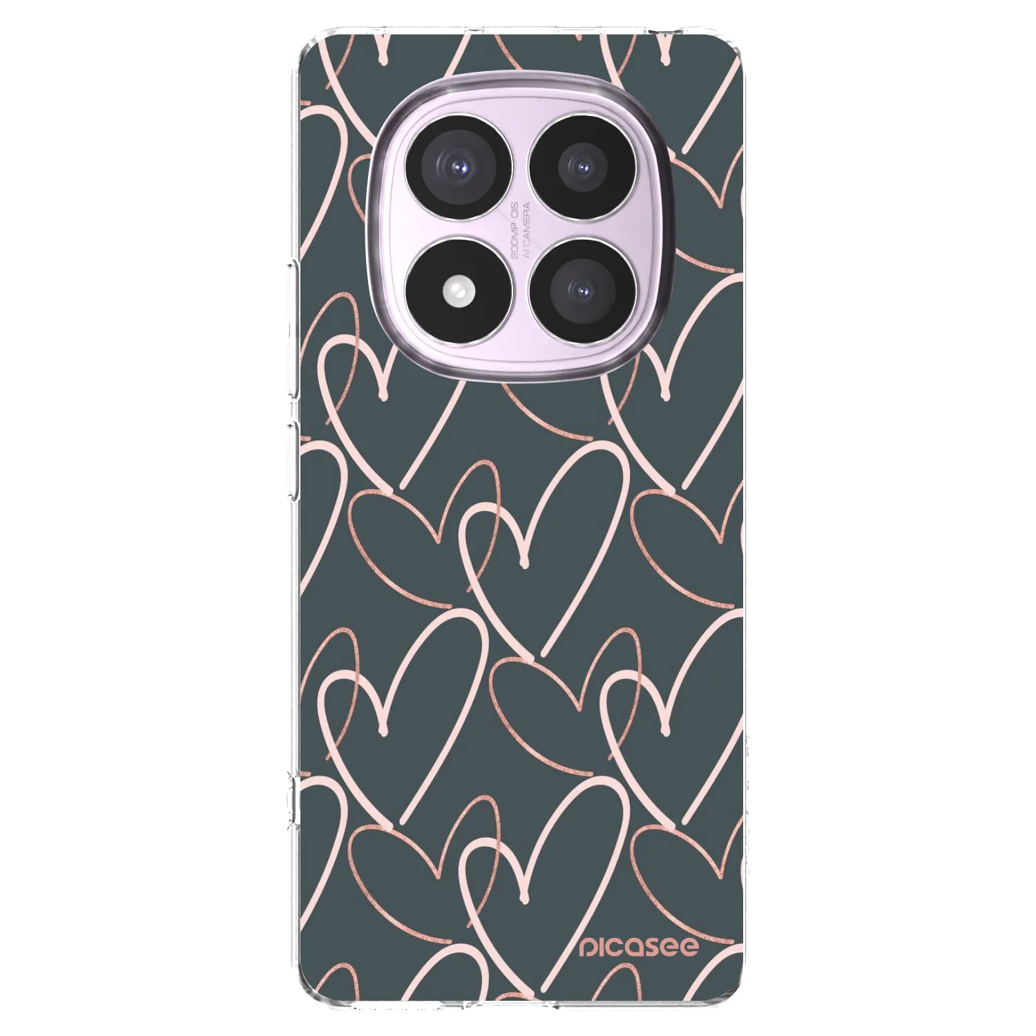 Picasee husă transparentă din silicon pentru Xiaomi Redmi Note 14 Pro 5G - Lots of love