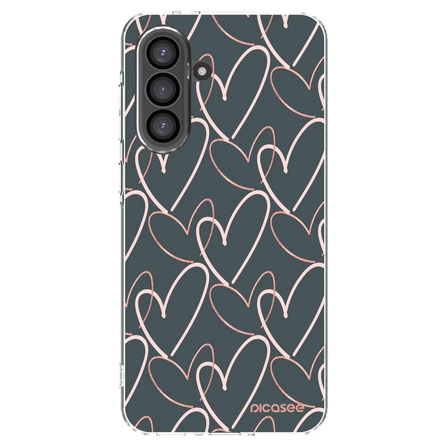 Picasee husă transparentă din silicon pentru Samsung Galaxy A56 5G A566B - Lots of love