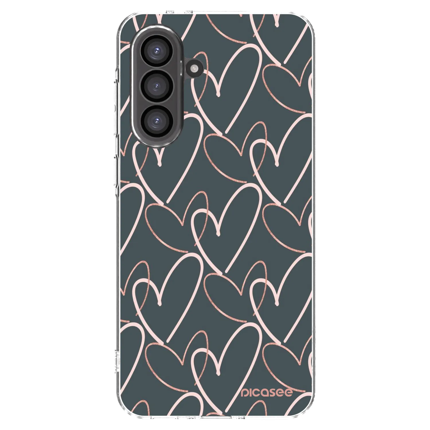 Picasee husă transparentă din silicon pentru Samsung Galaxy A36 5G - Lots of love