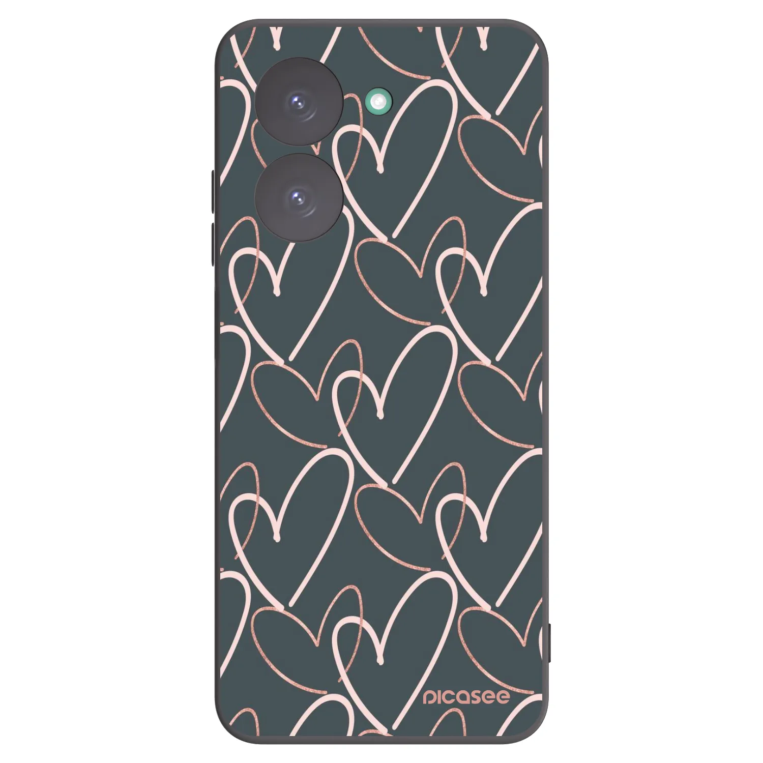 Picasee husă neagră din silicon pentru Xiaomi Redmi A5 - Lots of love