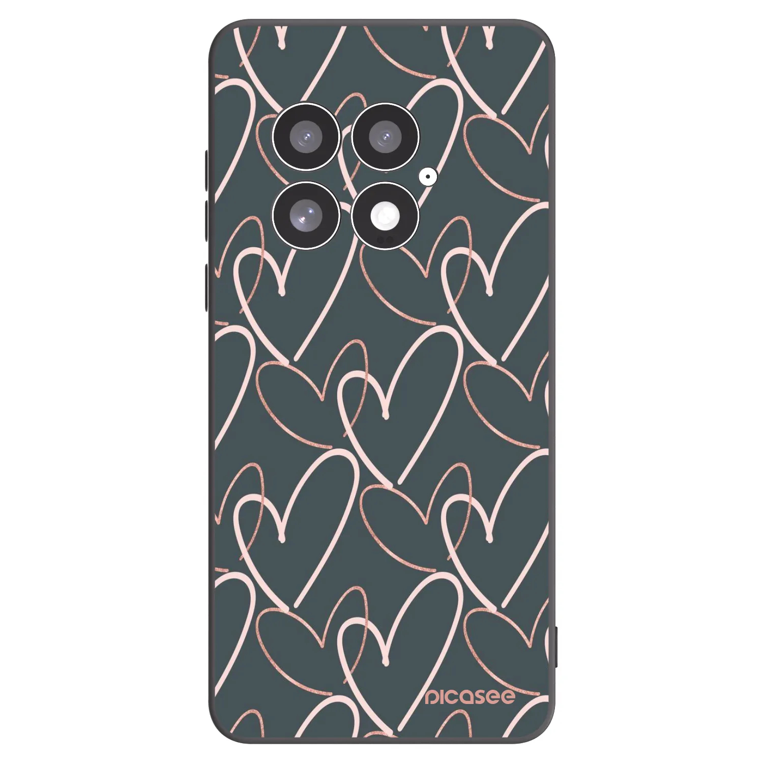 Picasee husă neagră din silicon pentru OnePlus 13 5G - Lots of love