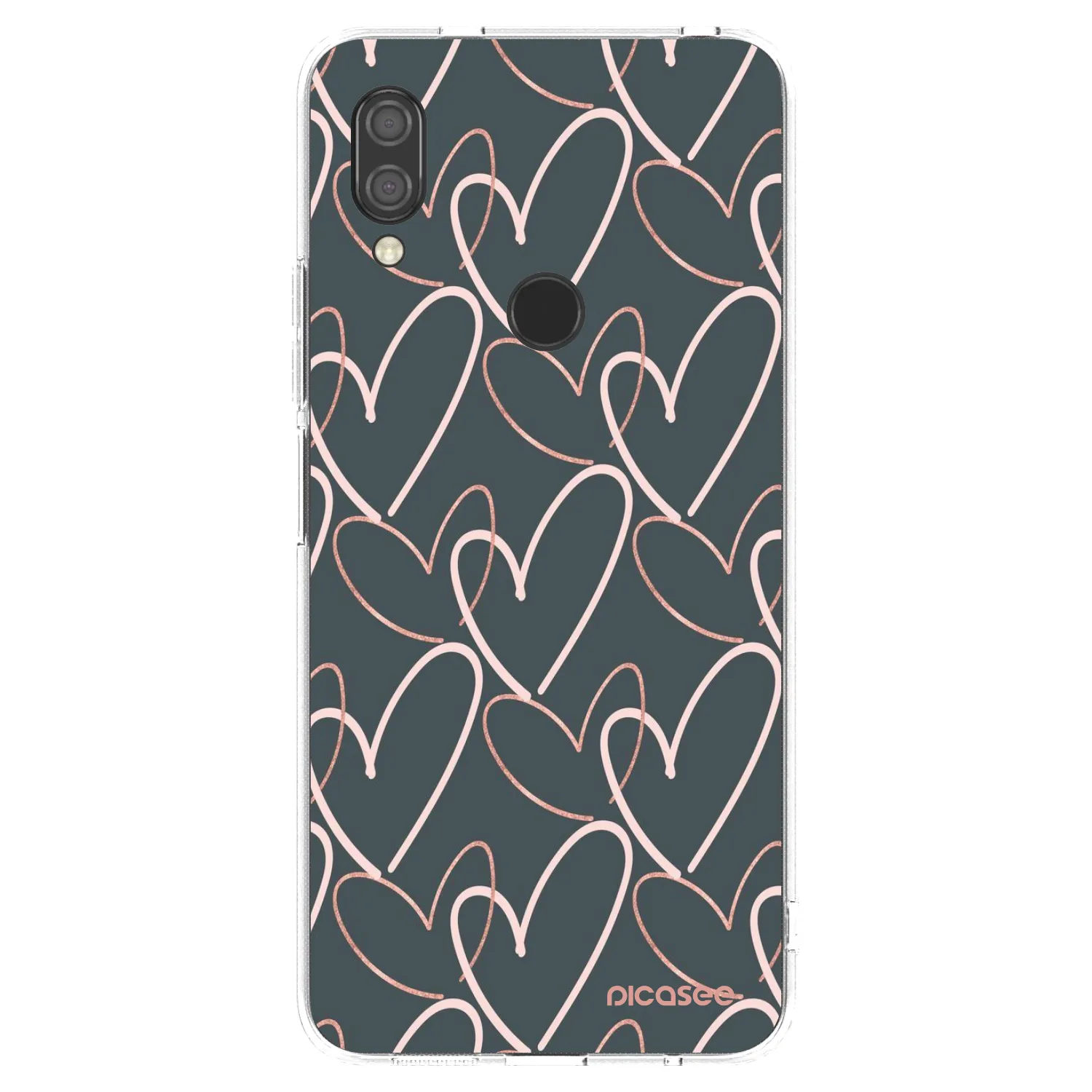 Picasee husă transparentă din silicon pentru Xiaomi Redmi 7 - Lots of love