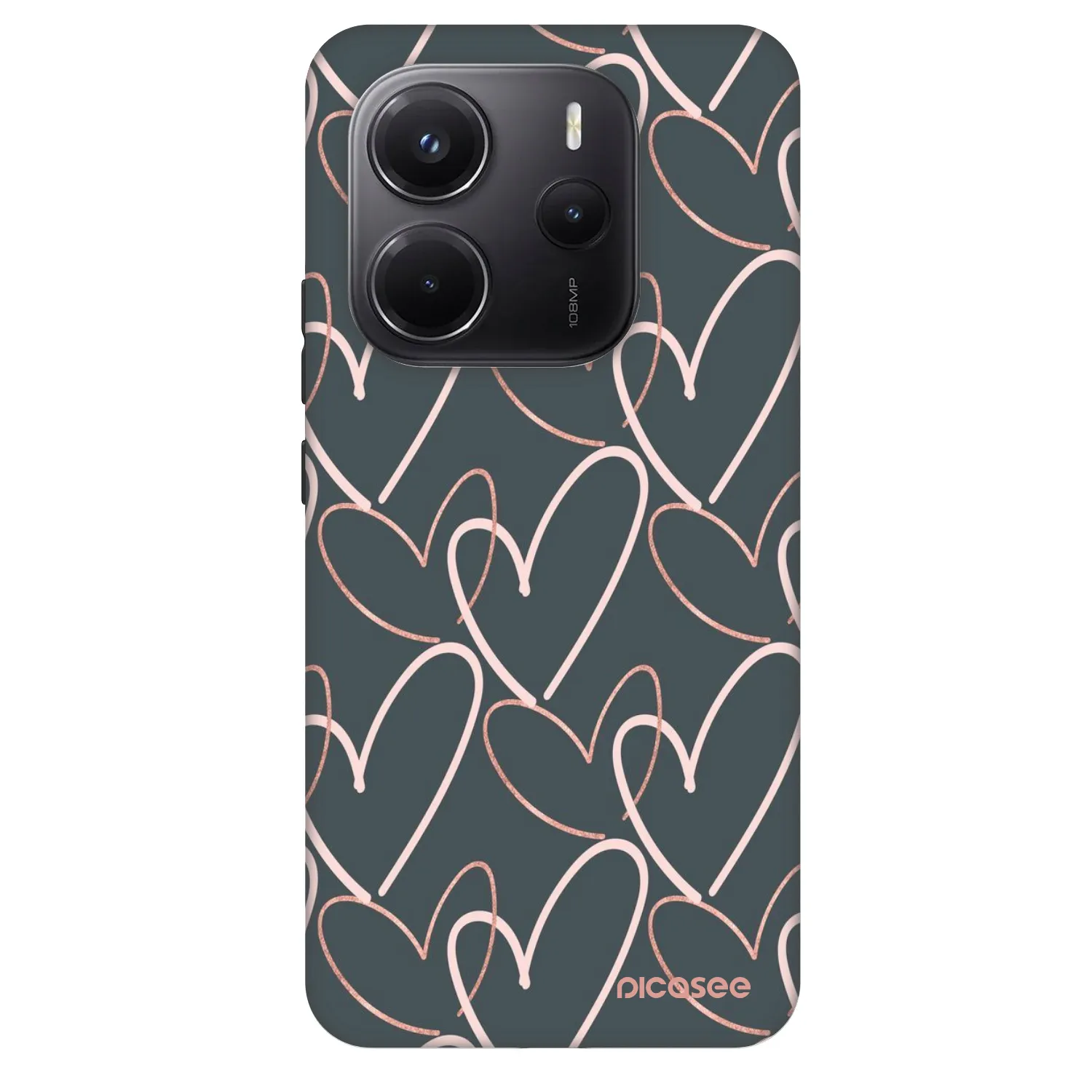 Picasee Fashion Case pentru Xiaomi Redmi Note 14 5G - Lots of love