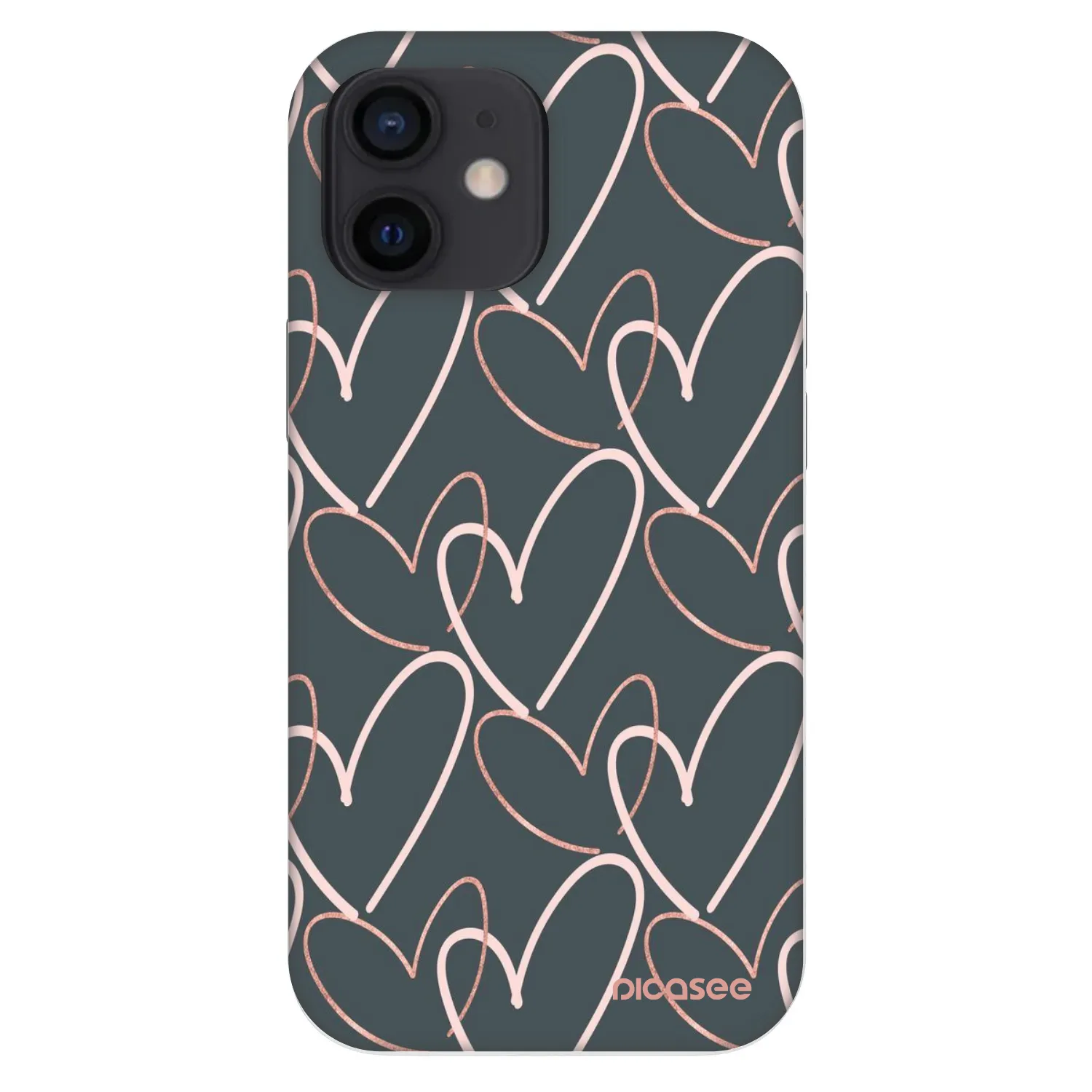 Picasee Fashion Case pentru Apple iPhone 12 mini - Lots of love