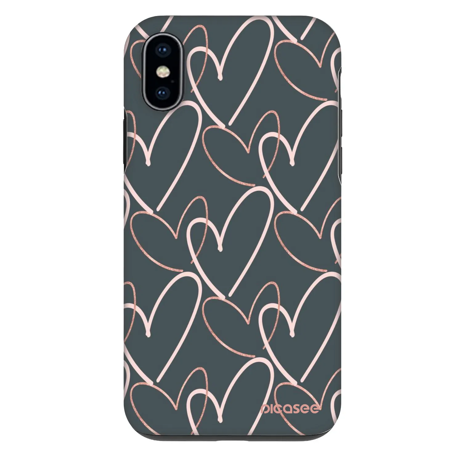 Picasee Fashion Case pentru Apple iPhone X/XS - Lots of love