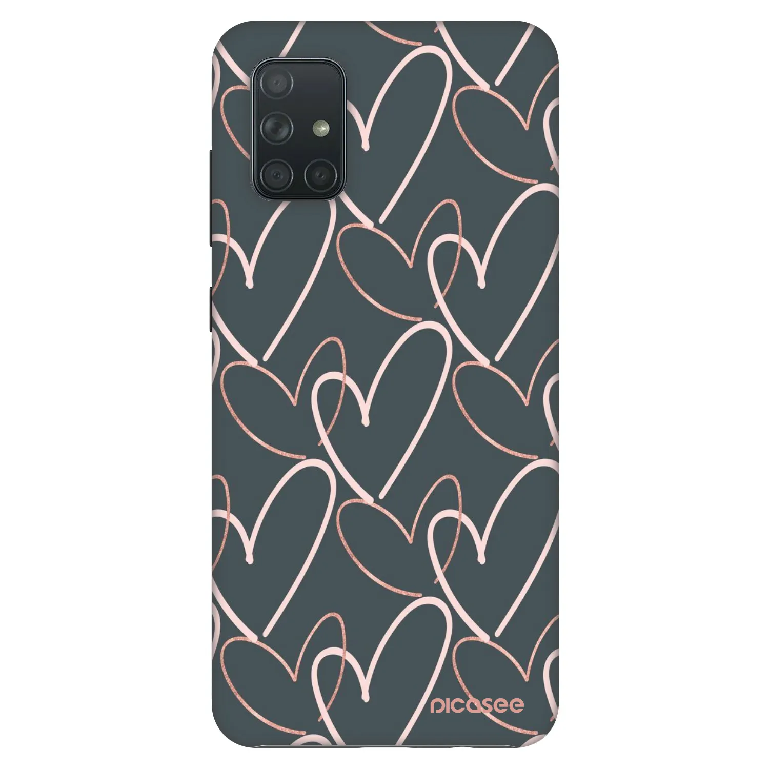 Picasee Fashion Case pentru Samsung Galaxy A71 A715F - Lots of love