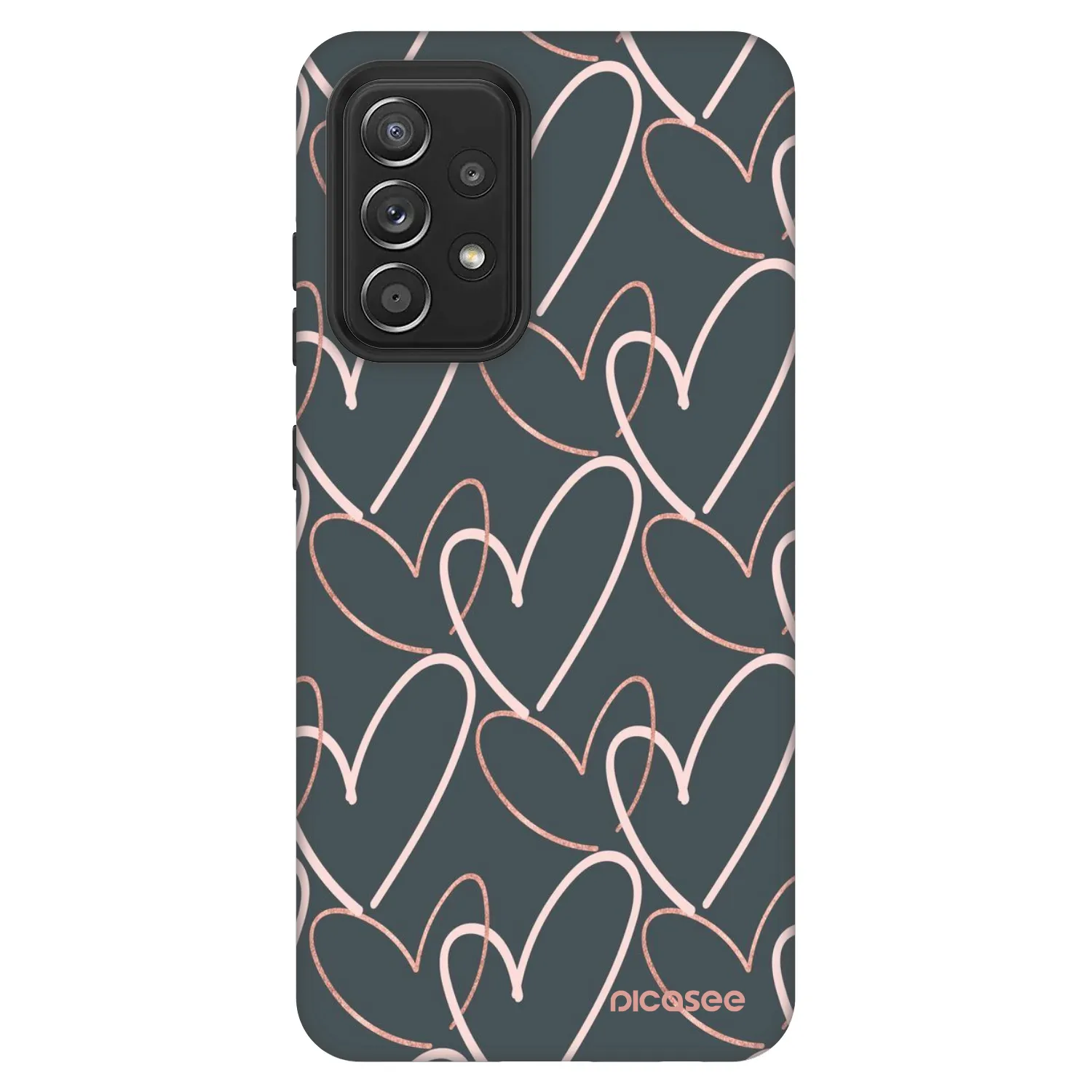 Picasee Fashion Case pentru Samsung Galaxy A52s 5G A528B - Lots of love