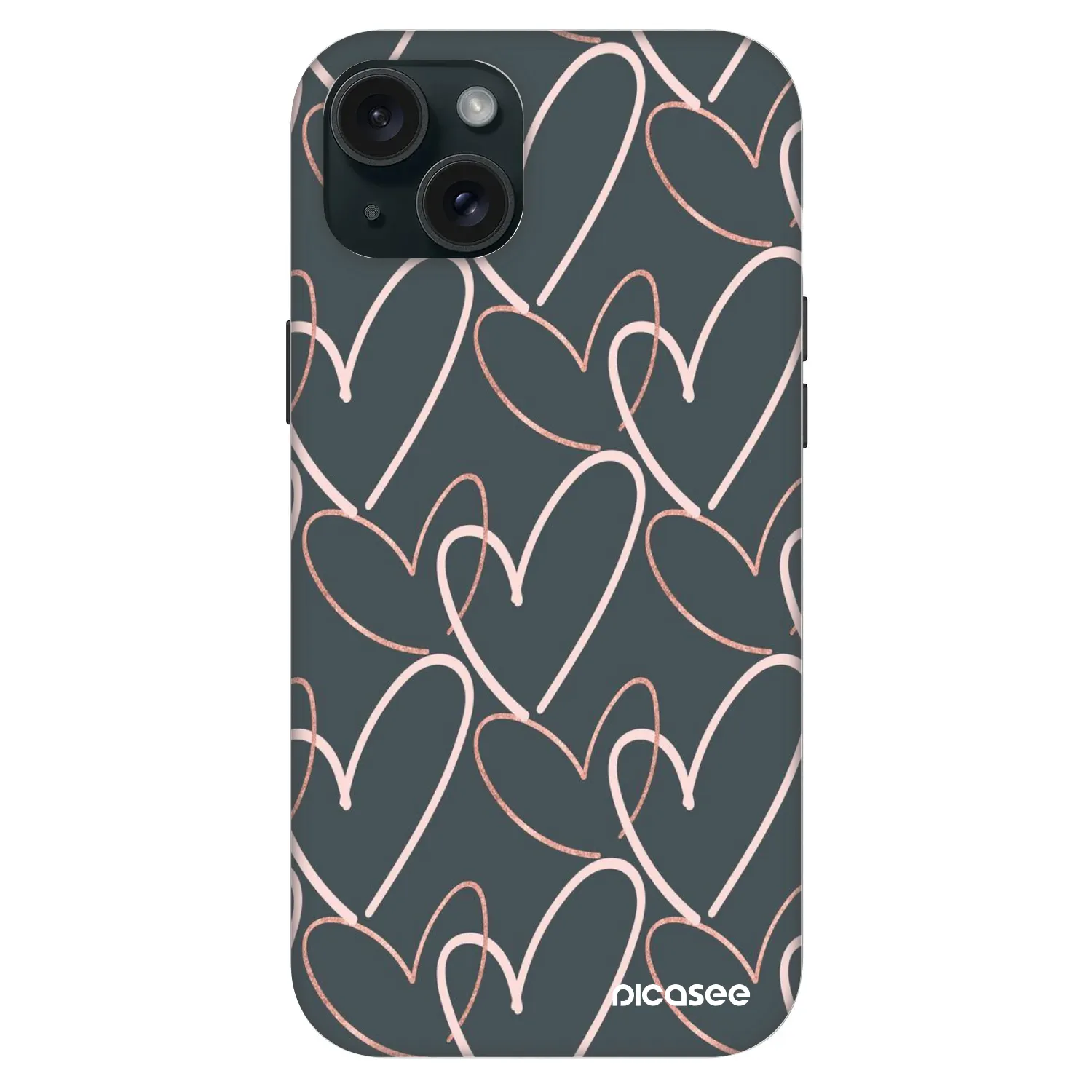 Picasee Fashion Case MagSafe pentru Apple iPhone 15 Plus - Lots of love