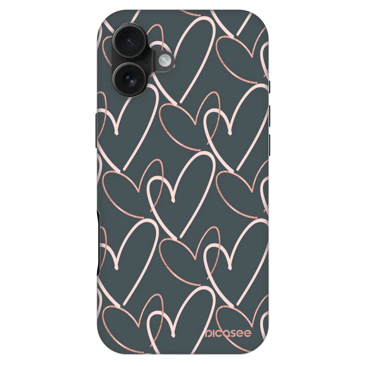 Picasee Fashion Case MagSafe pentru Apple iPhone 16 Plus - Lots of love