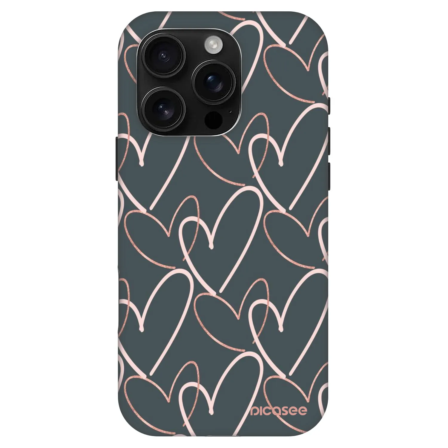 Picasee Fashion Case MagSafe pentru Apple iPhone 16 Pro - Lots of love