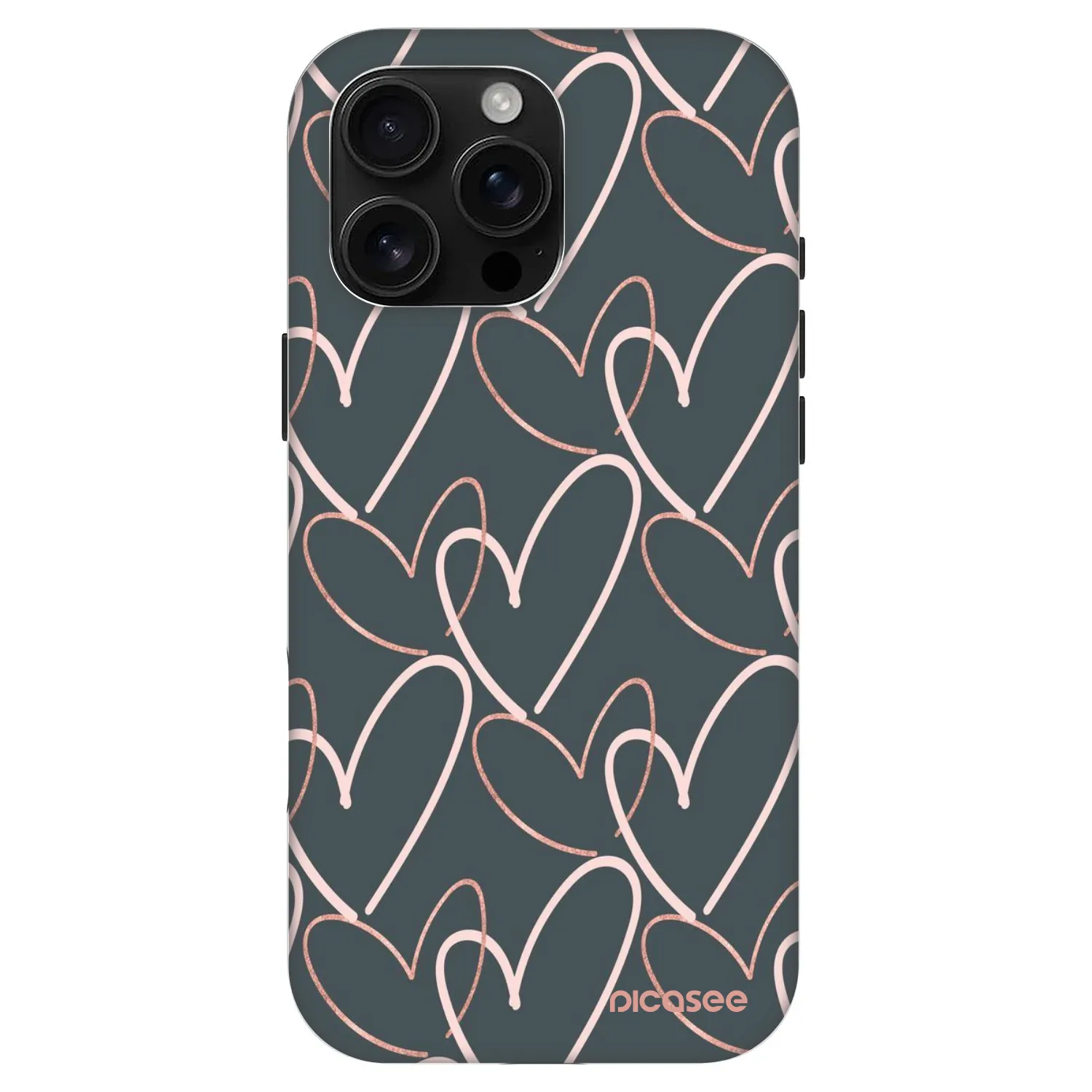 Picasee Fashion Case MagSafe pentru Apple iPhone 16 Pro Max - Lots of love