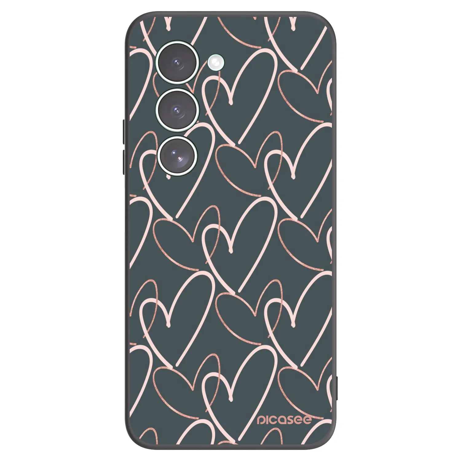 Picasee husă neagră din silicon pentru Xiaomi Redmi 15 5G - Lots of love