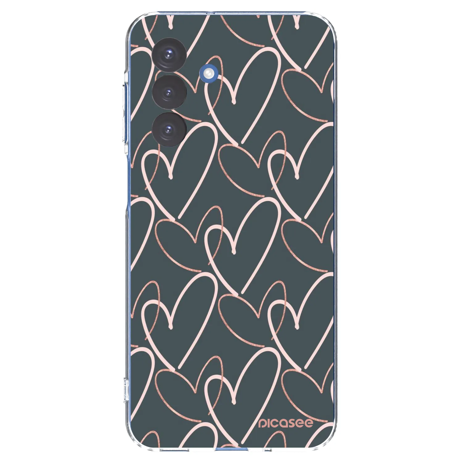 Picasee husă transparentă din silicon pentru Samsung Galaxy A17 5G - Lots of love