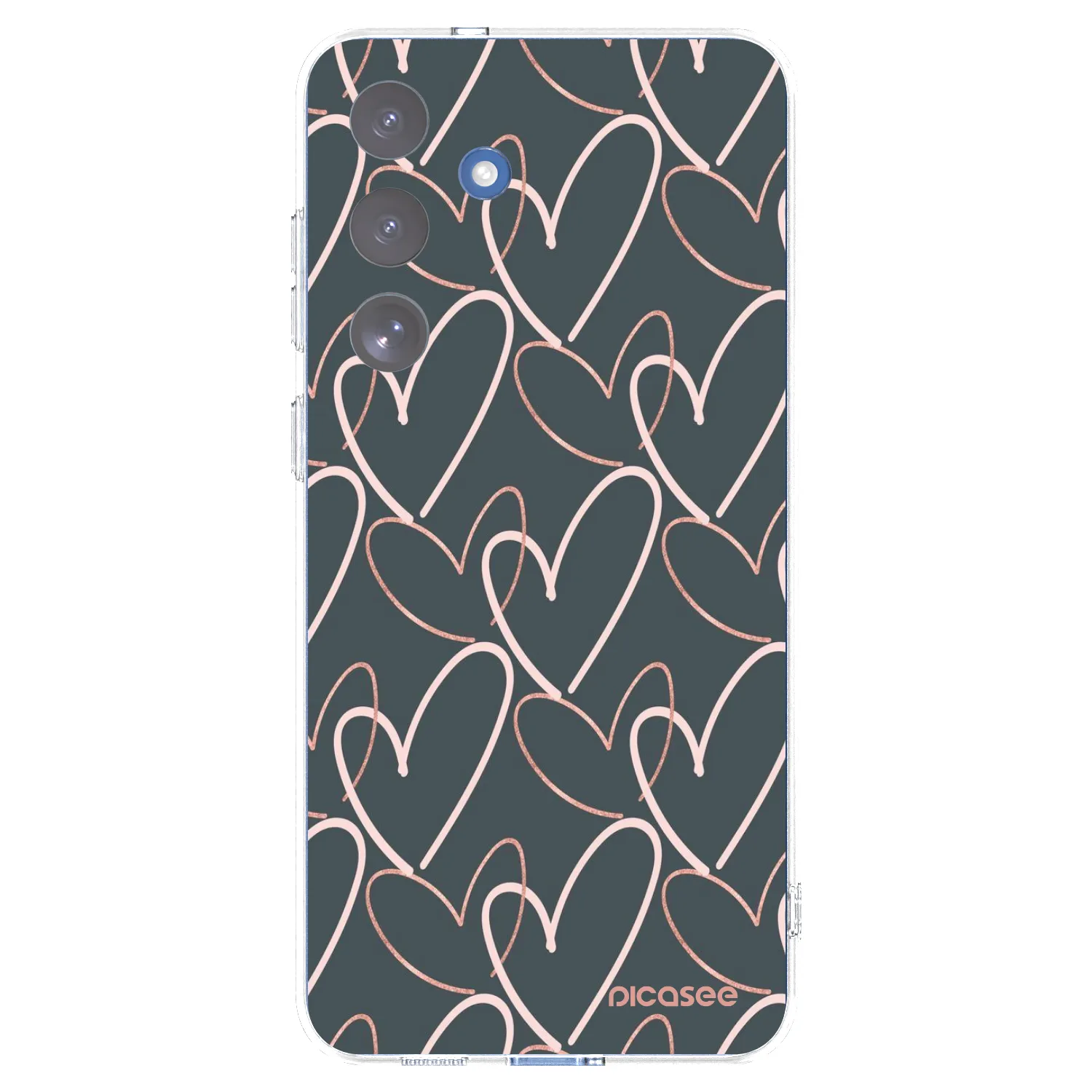 Picasee husă transparentă din silicon pentru Samsung Galaxy S25 FE 5G - Lots of love