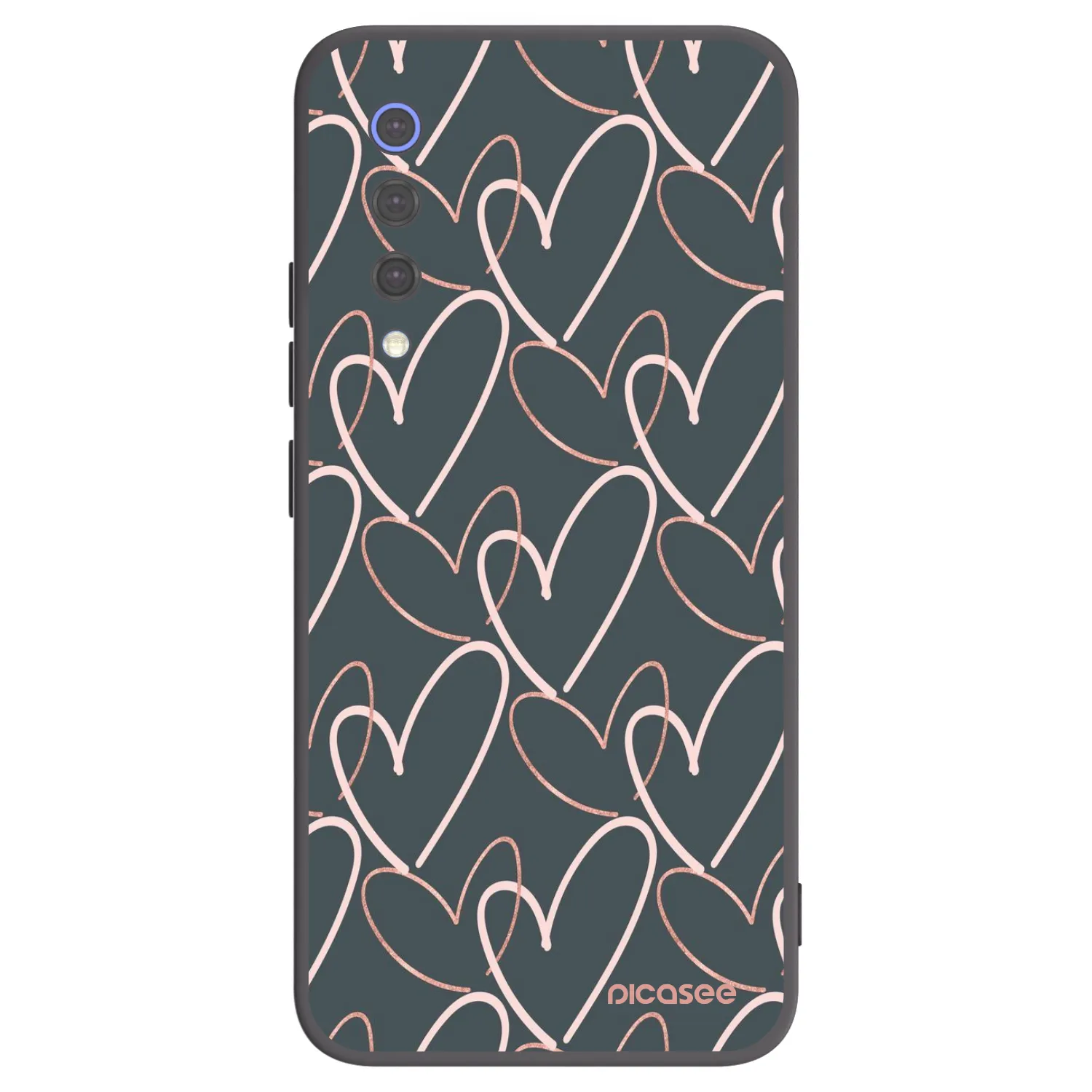 Picasee husă neagră din silicon pentru Xiaomi Mi 9 SE - Lots of love