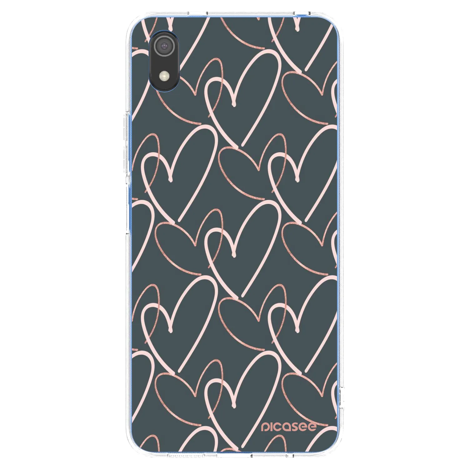 Picasee husă transparentă din silicon pentru Xiaomi Redmi 7A - Lots of love