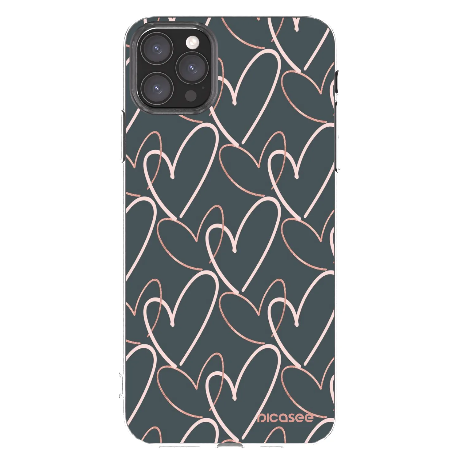 Picasee husă transparentă din silicon pentru Apple iPhone 11 Pro Max - Lots of love