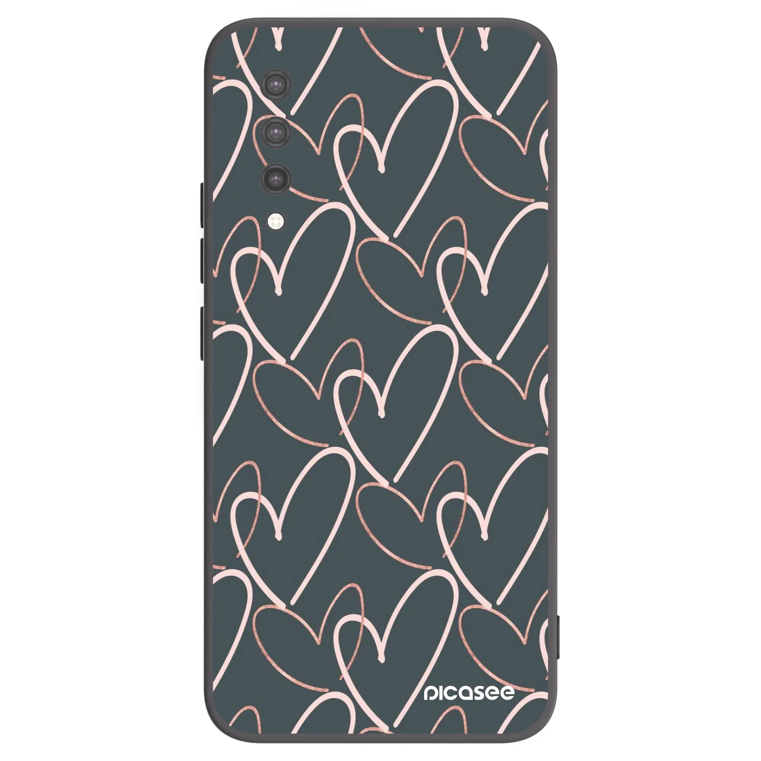 Picasee husă neagră din silicon pentru Xiaomi Mi 9 Lite - Lots of love