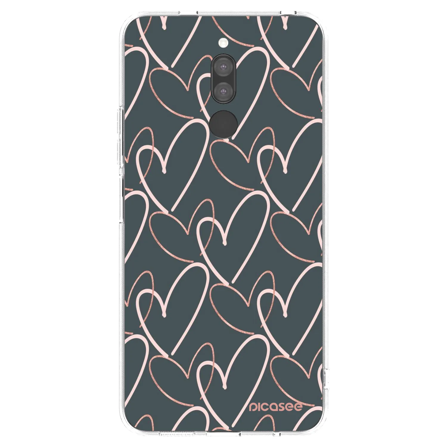 Picasee husă transparentă din silicon pentru Xiaomi Redmi 8 - Lots of love