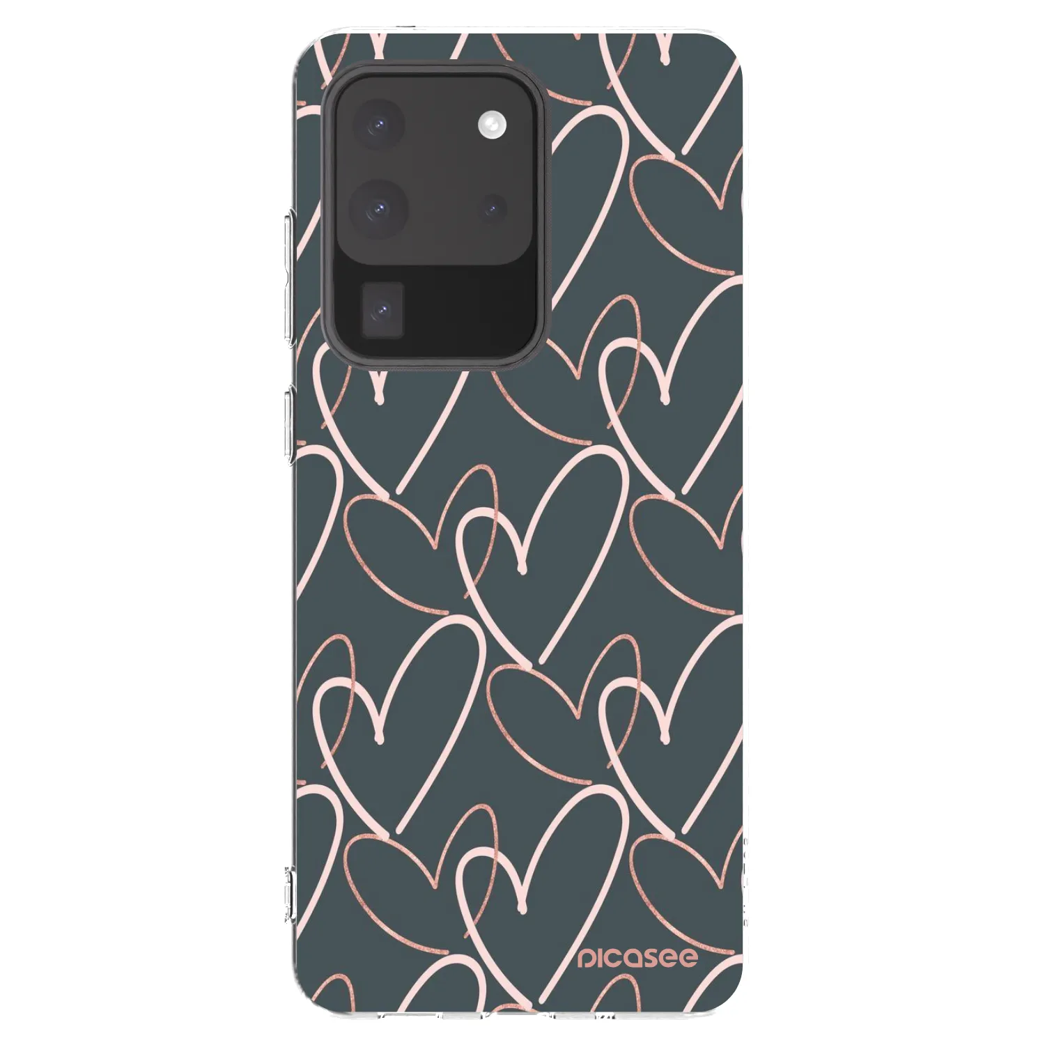 Picasee husă transparentă din silicon pentru Samsung Galaxy S20 Ultra 5G G988F - Lots of love