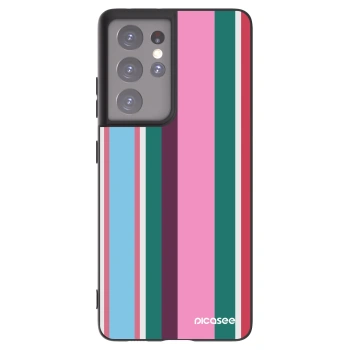 Picasee husă neagră din silicon pentru Samsung Galaxy S21 Ultra 5G G998B - Cabana club