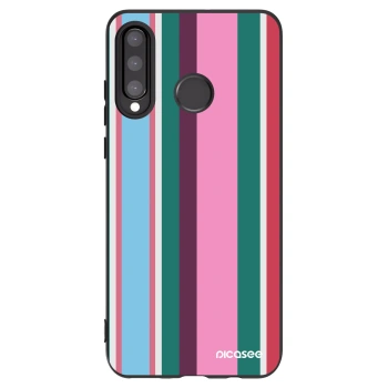 Picasee husă neagră din silicon pentru Huawei P30 Lite - Cabana club