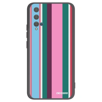 Picasee husă neagră din silicon pentru Huawei Nova 5T - Cabana club