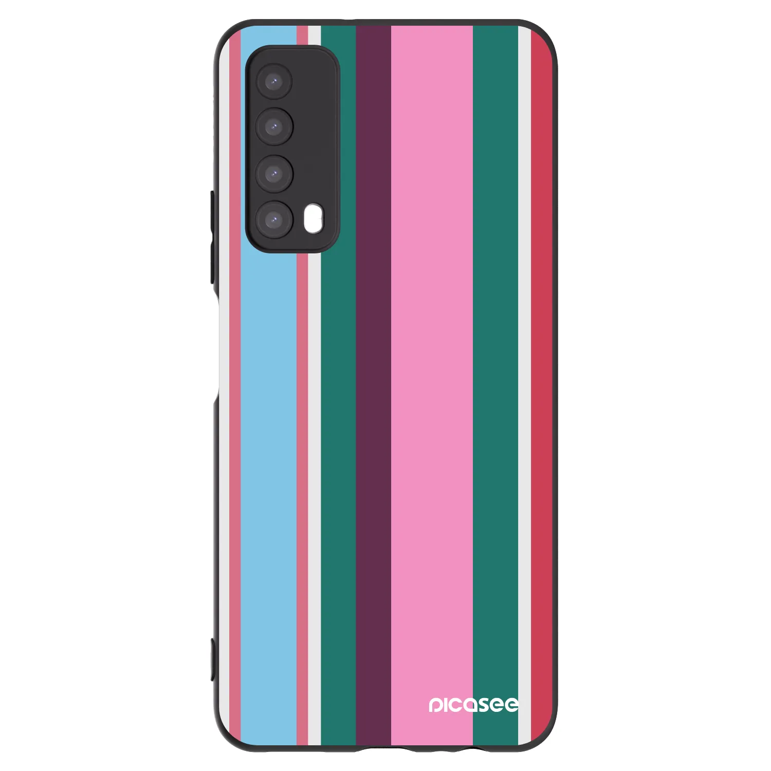 Picasee husă neagră din silicon pentru Huawei P Smart 2021 - Cabana club