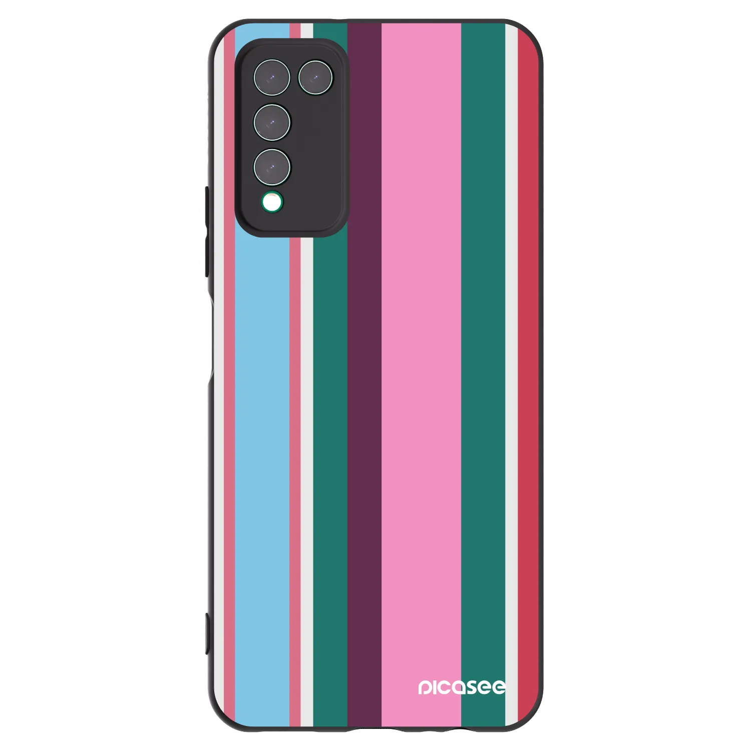 Picasee husă neagră din silicon pentru Honor 10X Lite - Cabana club