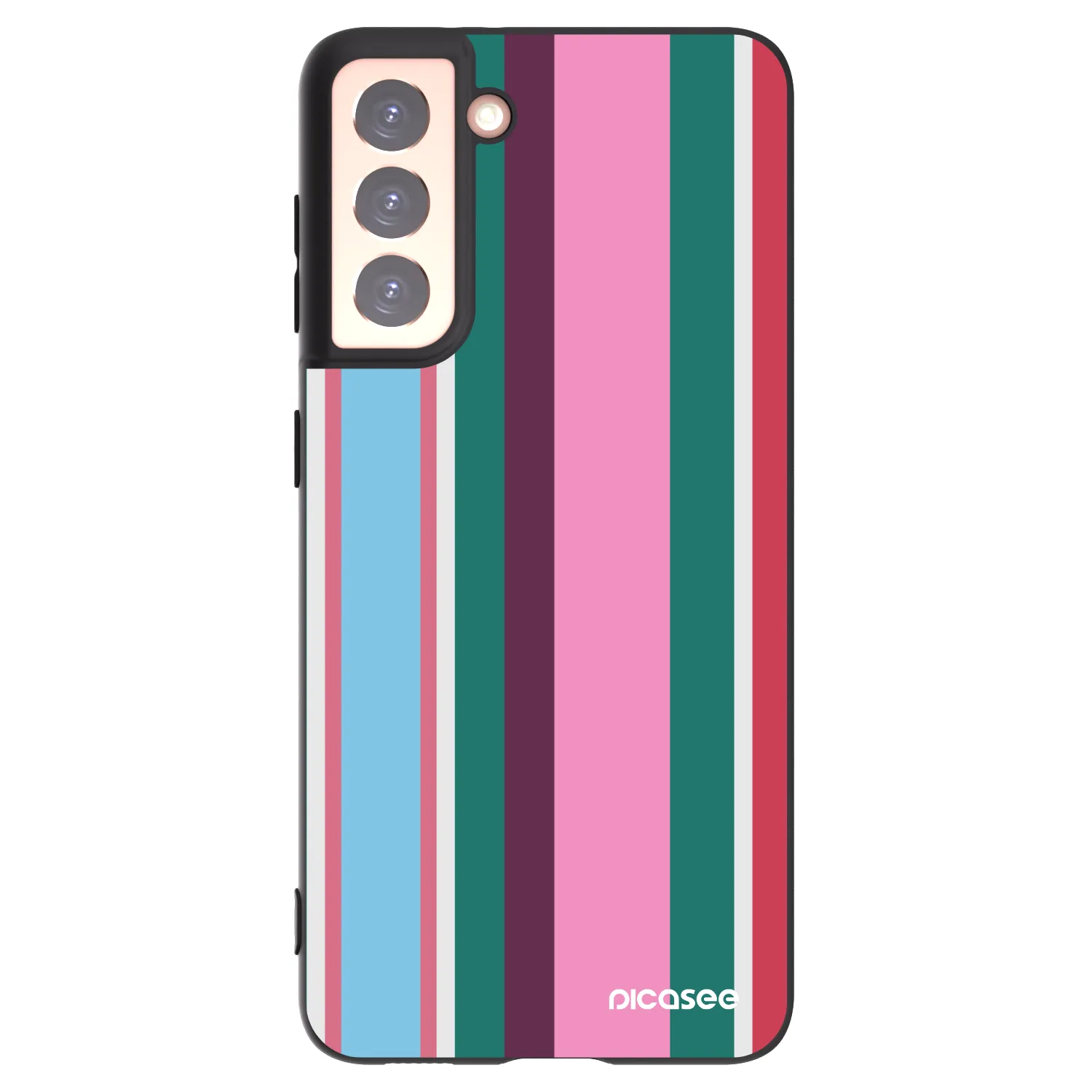Picasee husă neagră din silicon pentru Samsung Galaxy S21 5G G991B - Cabana club