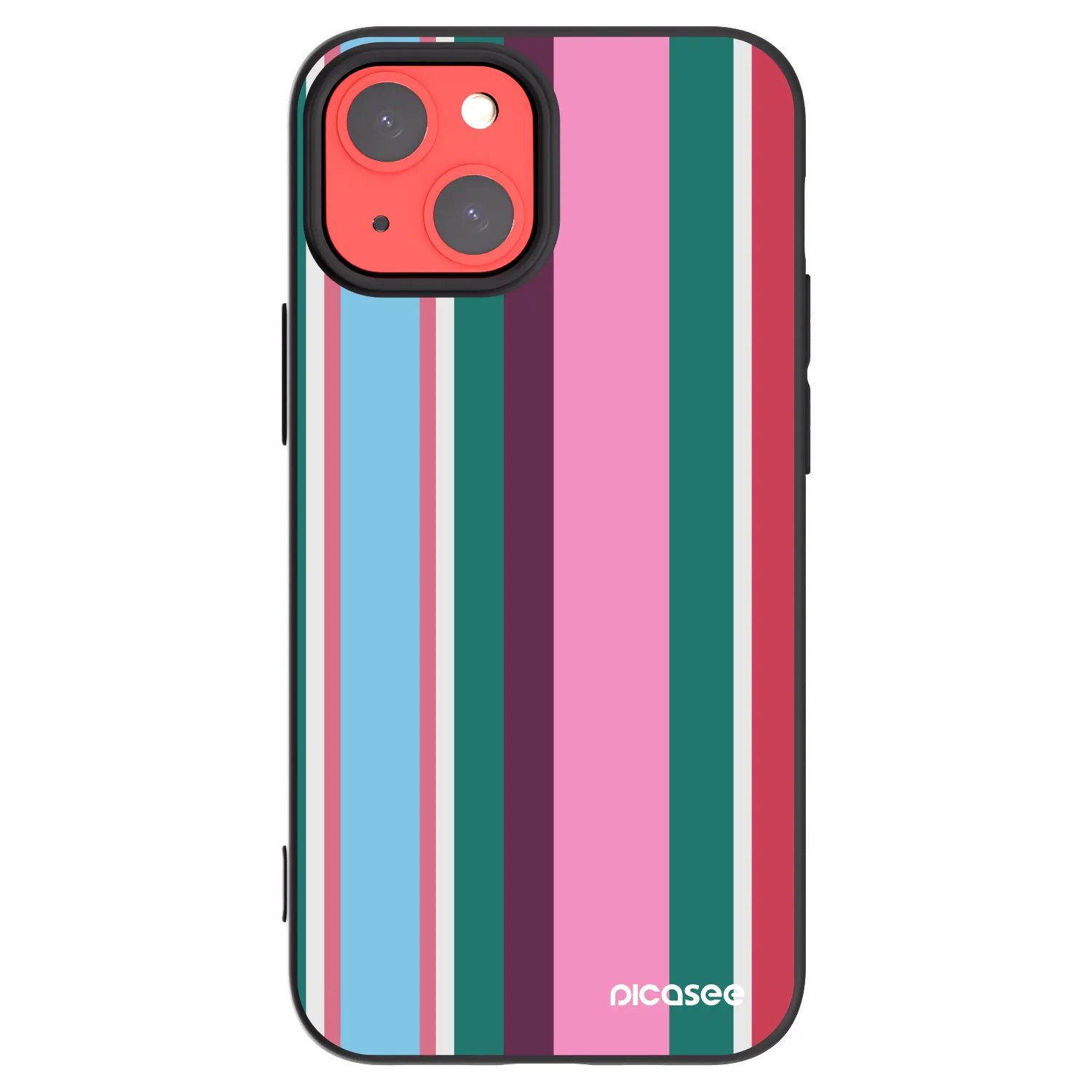Picasee husă neagră din silicon pentru Apple iPhone 13 mini - Cabana club