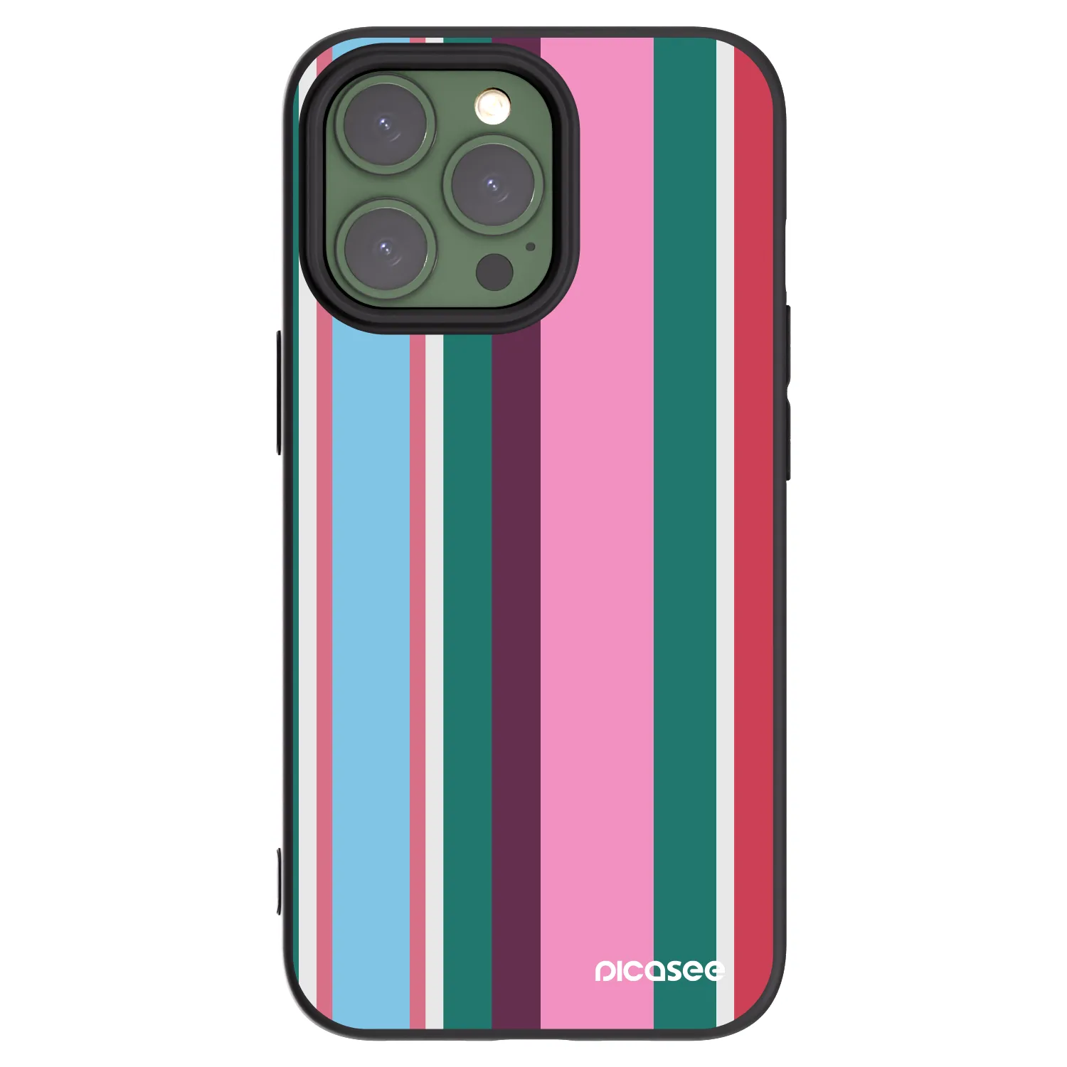 Picasee husă neagră din silicon pentru Apple iPhone 13 Pro - Cabana club