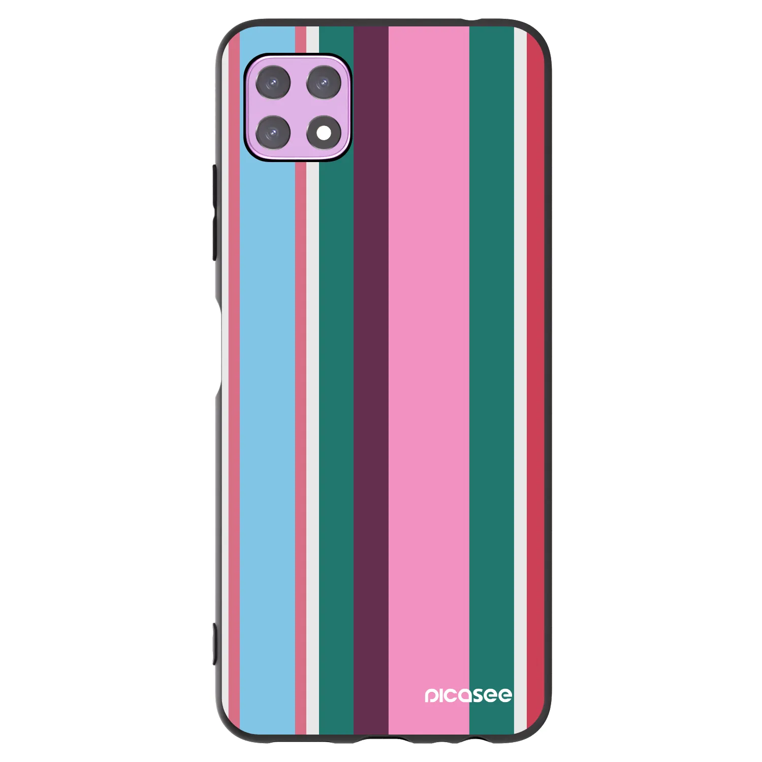 Picasee husă neagră din silicon pentru Samsung Galaxy A22 A226B 5G - Cabana club