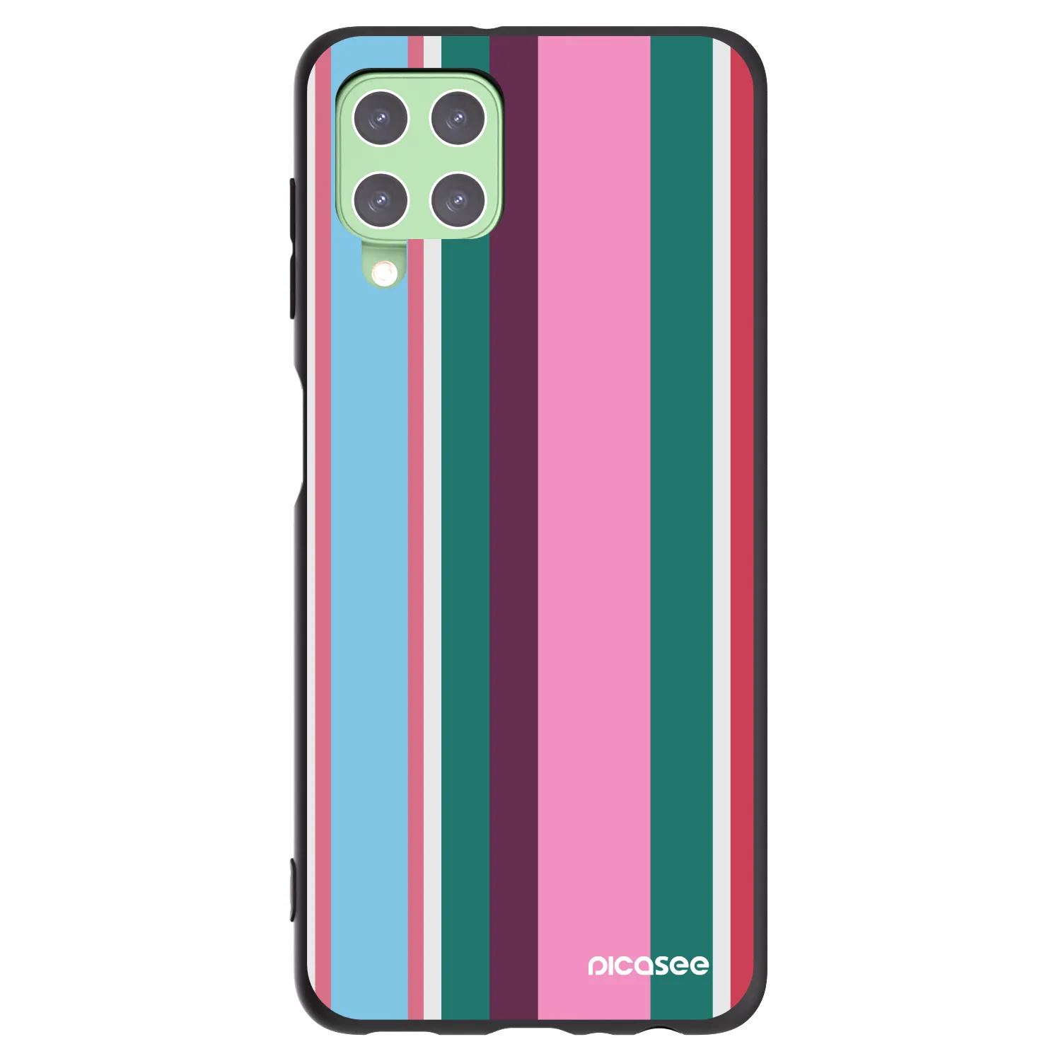 Picasee husă neagră din silicon pentru Samsung Galaxy A22 A225F 4G - Cabana club